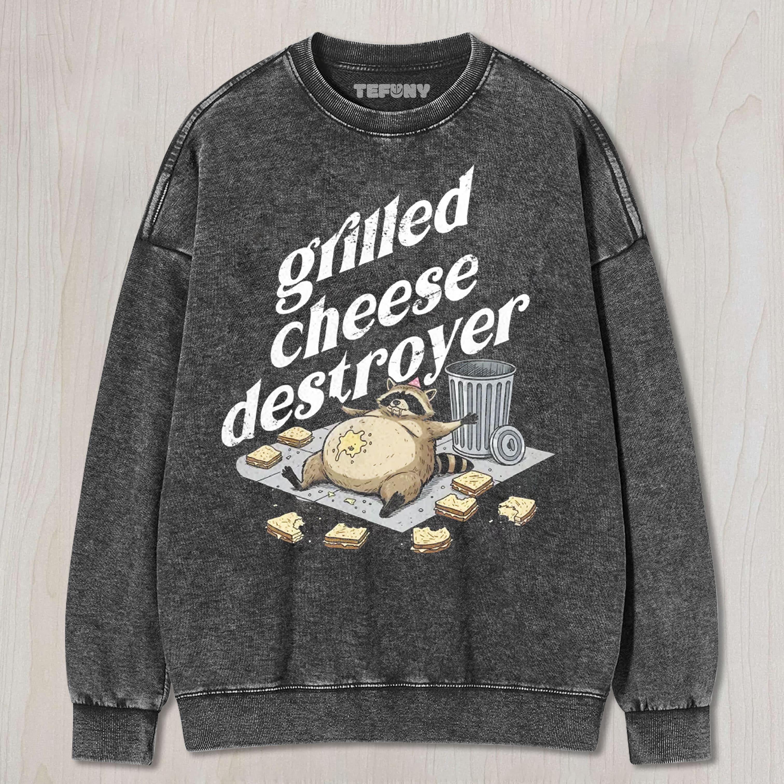 GRILLED CHEESE DESTROYER TEE & SWEAT & HOOD