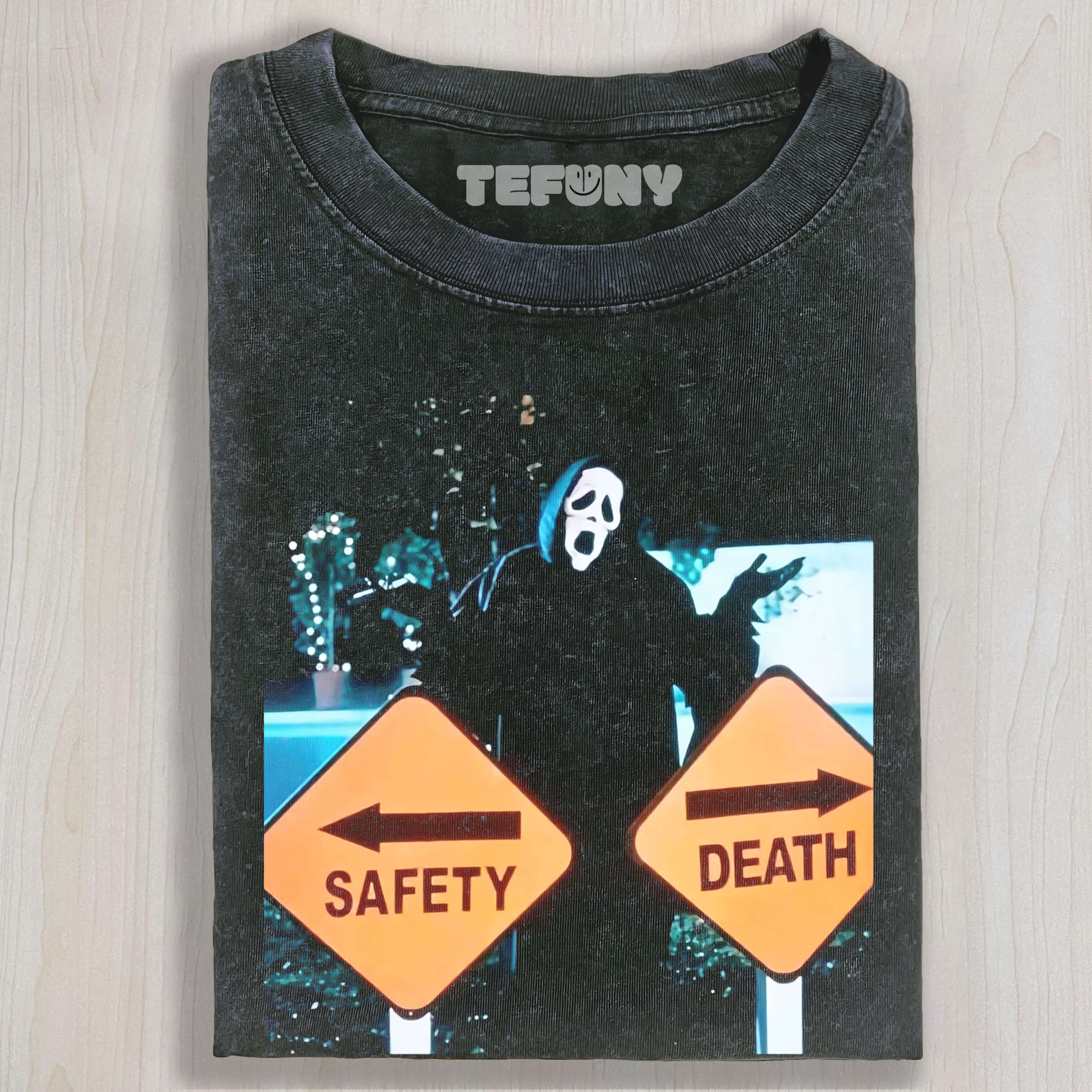 GRIMACE - SAFETY OR DEATH T-SHIRT