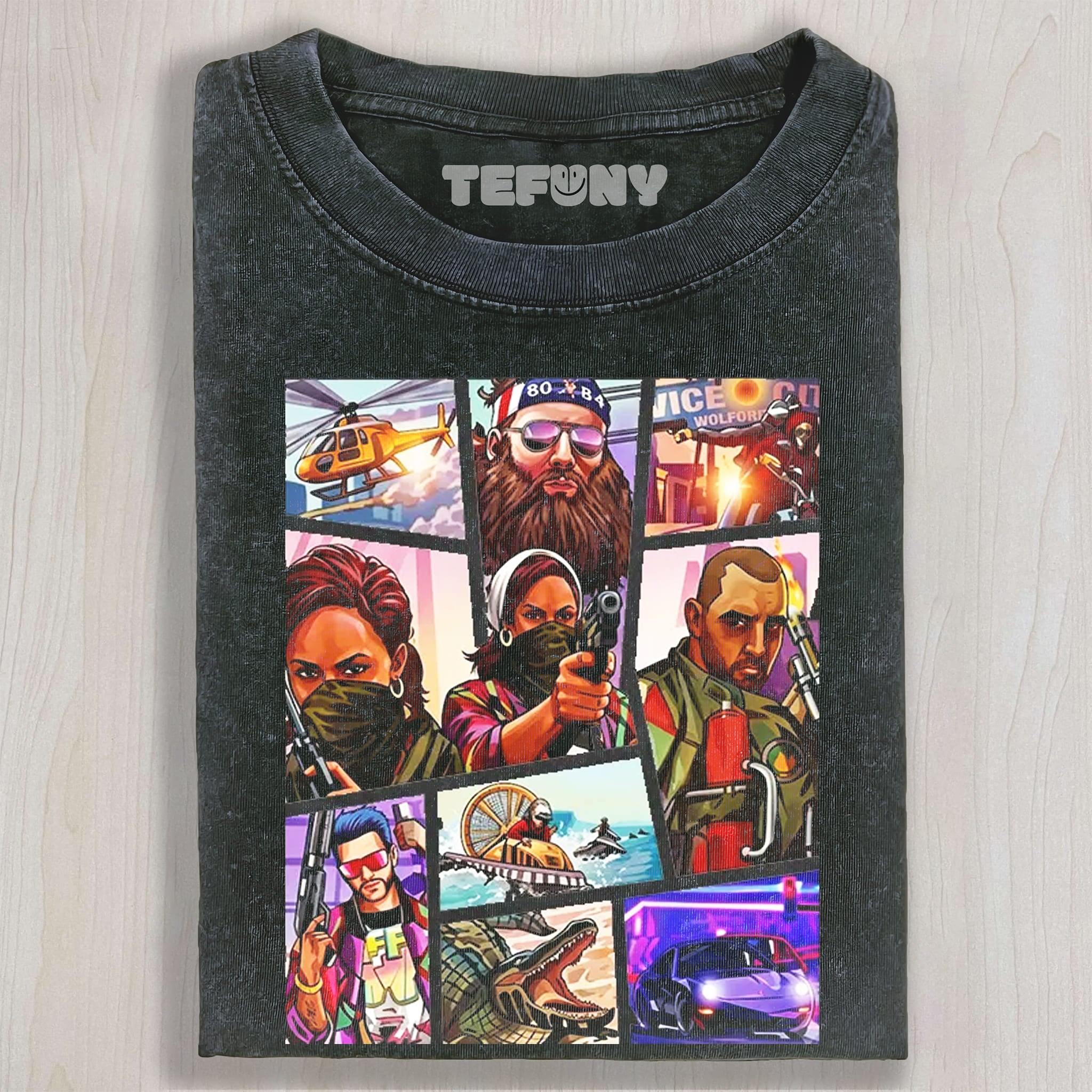 GTA VI V12 UNISEX TEE, TANK TOP, LAYERED LS, SWEATSHIRT & HOODIE