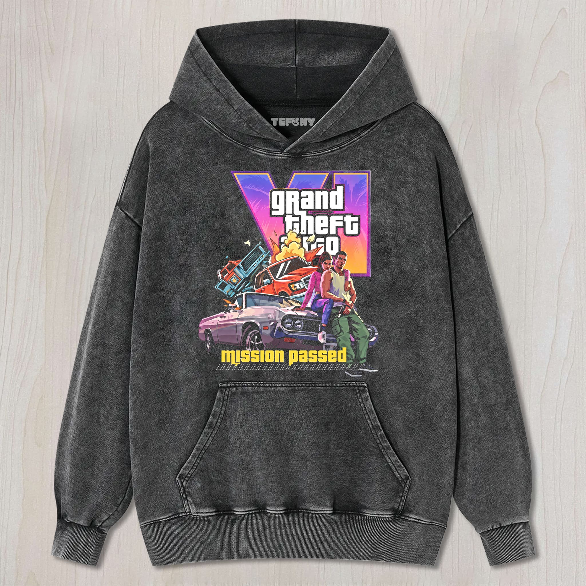 GTA VI V7 UNISEX TEE, TANK TOP, LAYERED LS, SWEATSHIRT & HOODIE