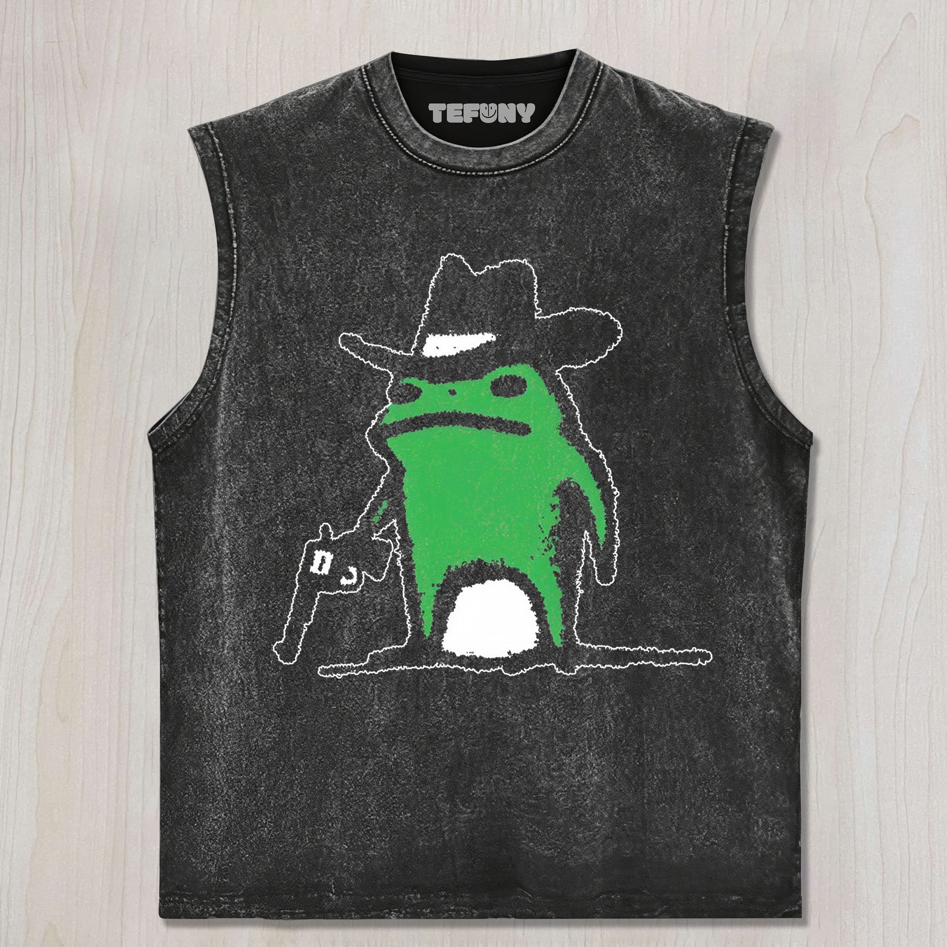 GUNNER FROG UNISEX TEE, TANK TOP, LAYERED LS, SWEATSHIRT & HOODIE