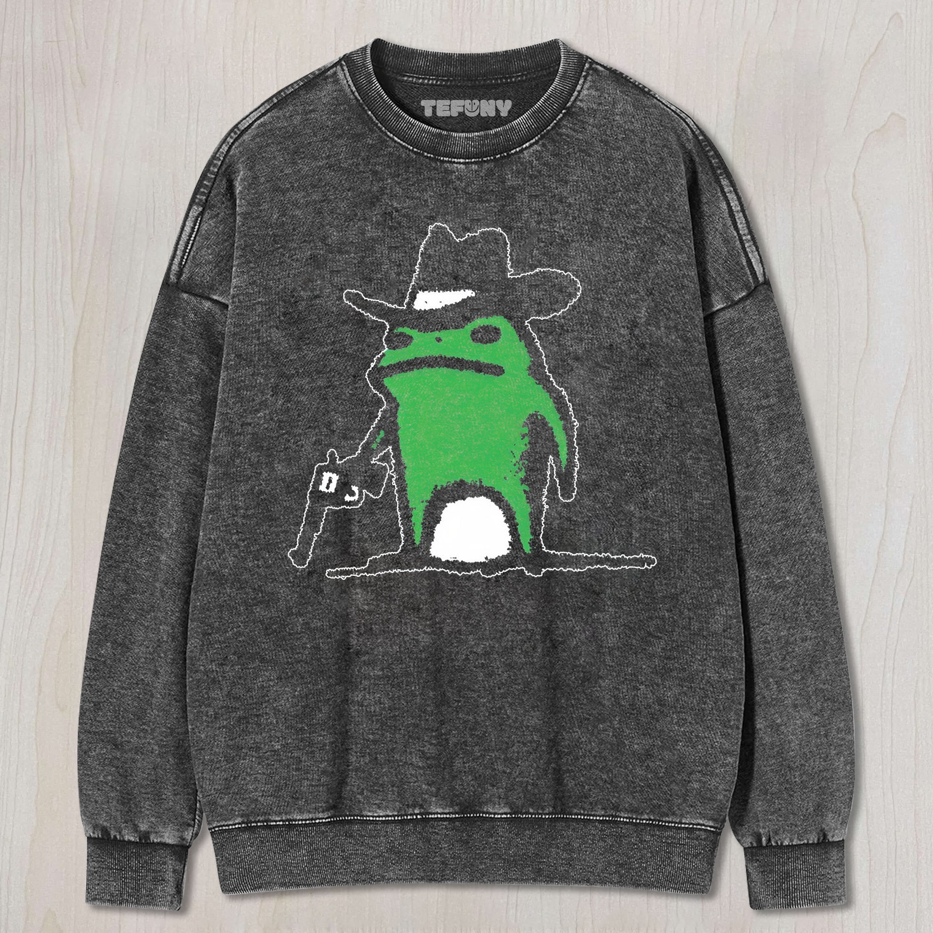 GUNNER FROG UNISEX TEE, TANK TOP, LAYERED LS, SWEATSHIRT & HOODIE