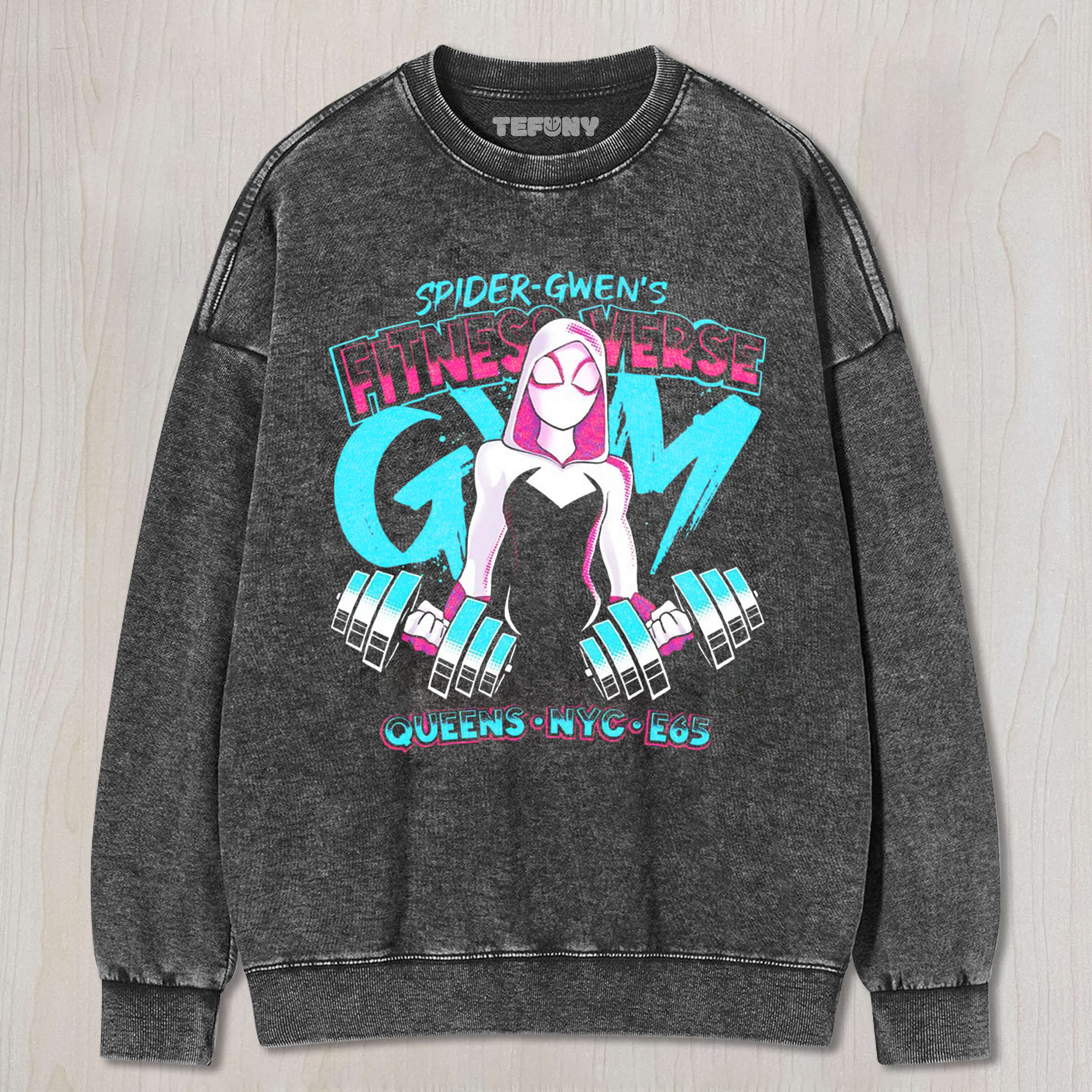 GWEN AT THE GYM TEE & SWEAT & HOOD