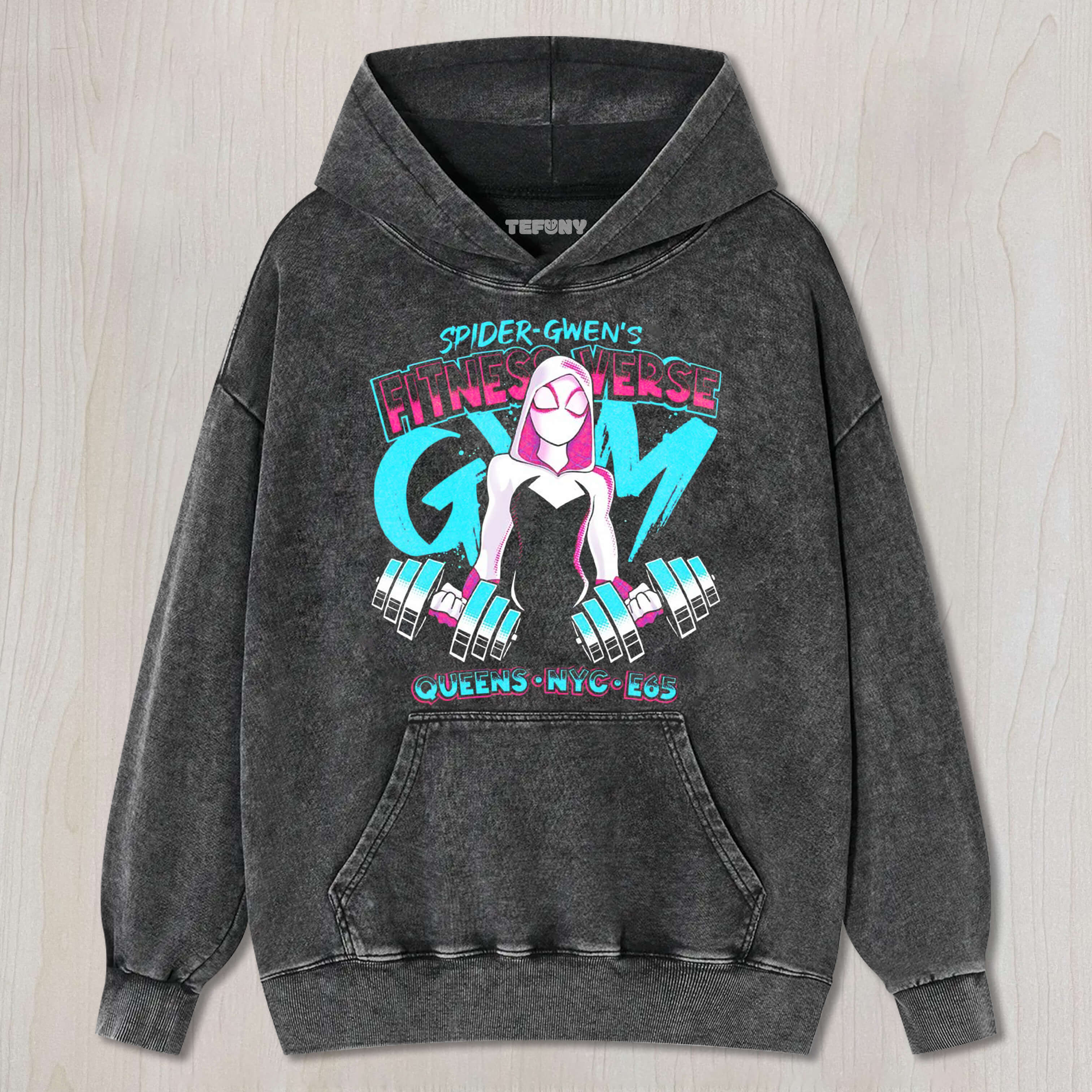 GWEN AT THE GYM TEE & SWEAT & HOOD