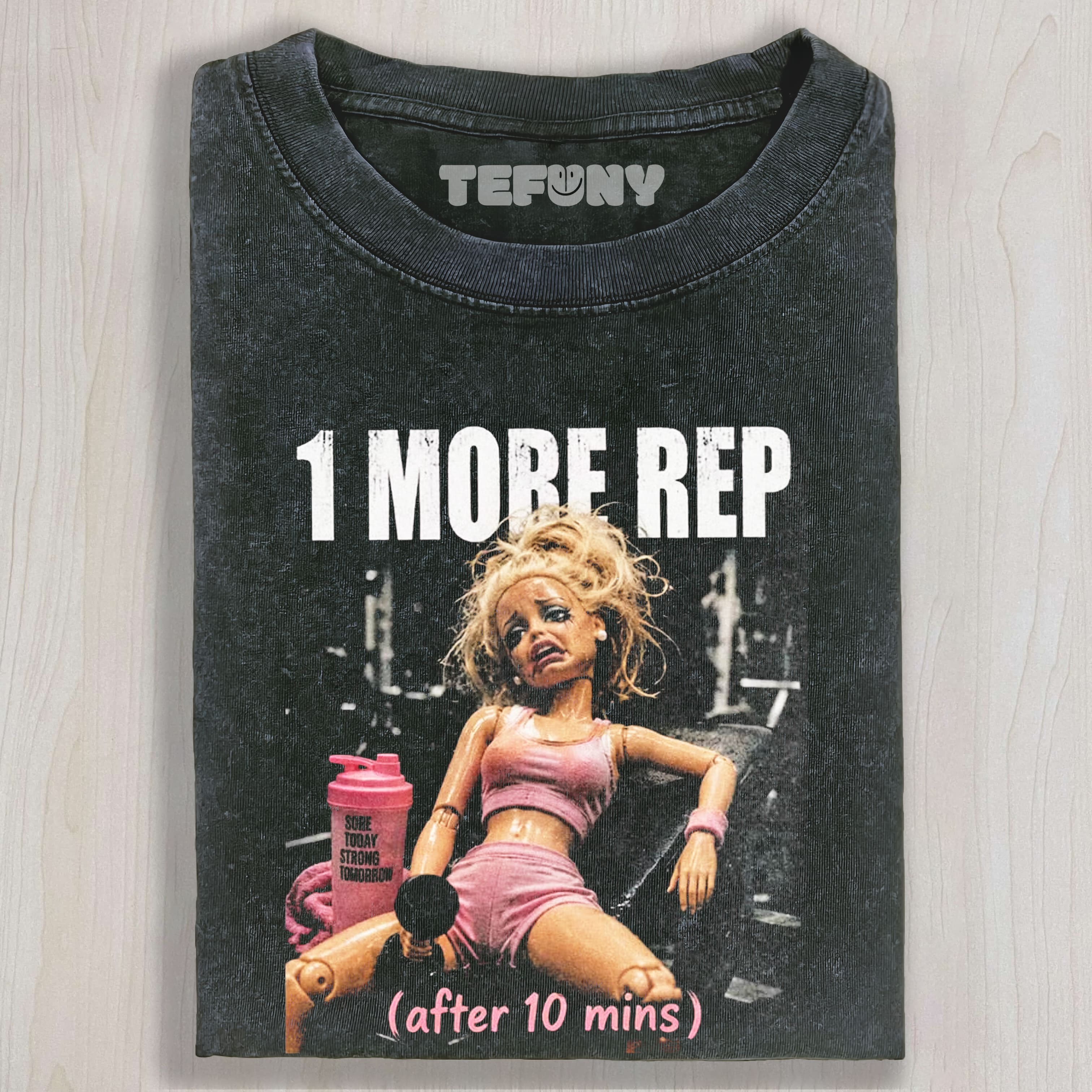 GYM DOLL GIRL FUNNY FACE MEME V8 UNISEX TEE, TANK TOP, LAYERED LS, SWEATSHIRT & HOODIE