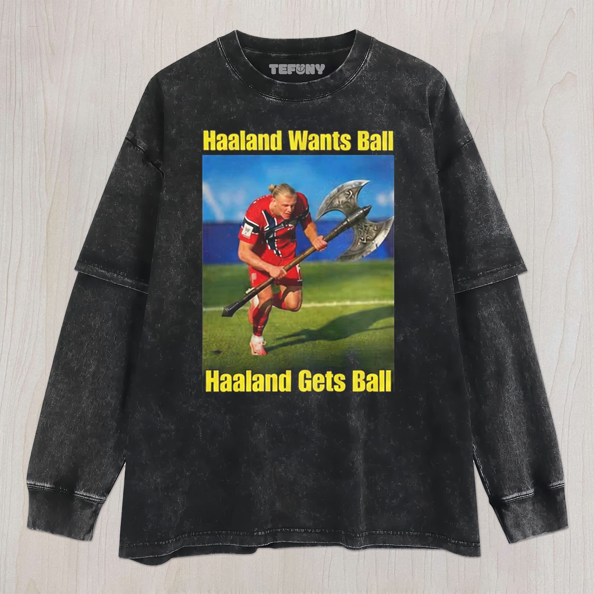 HAALAND V18 UNISEX TEE, TANK TOP, LAYERED LS, SWEATSHIRT & HOODIE