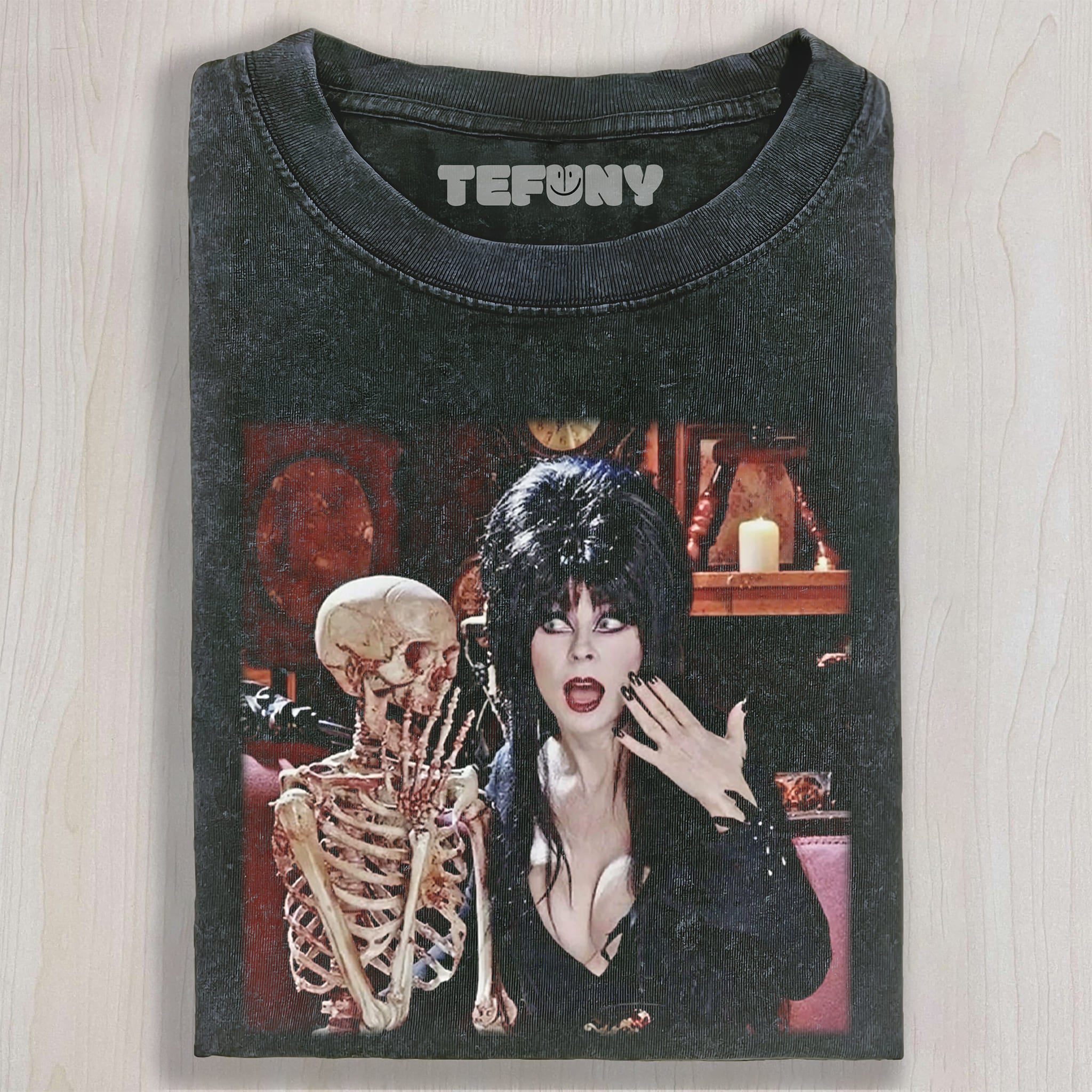 HALLOWEEN ELVIRA V4 UNISEX TEE, TANK TOP, LAYERED LS, SWEATSHIRT & HOODIE