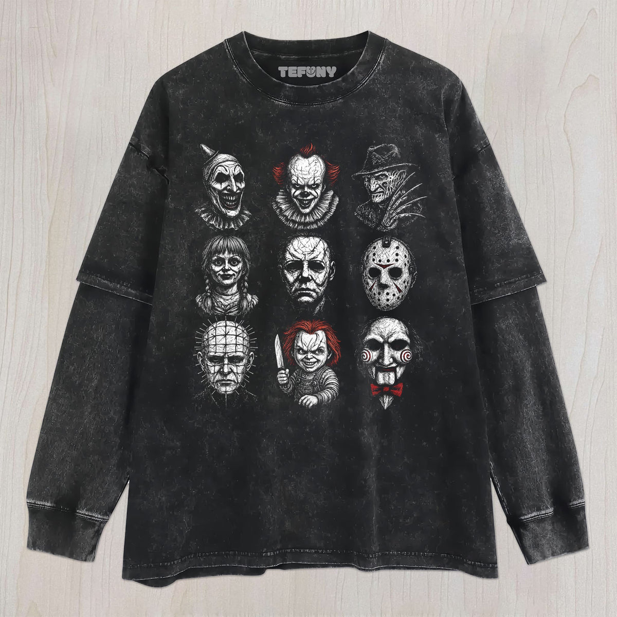 HALLOWEEN HORROR COLLECTION UNISEX TEE, TANK TOP, LAYERED LS, SWEATSHIRT & HOODIE
