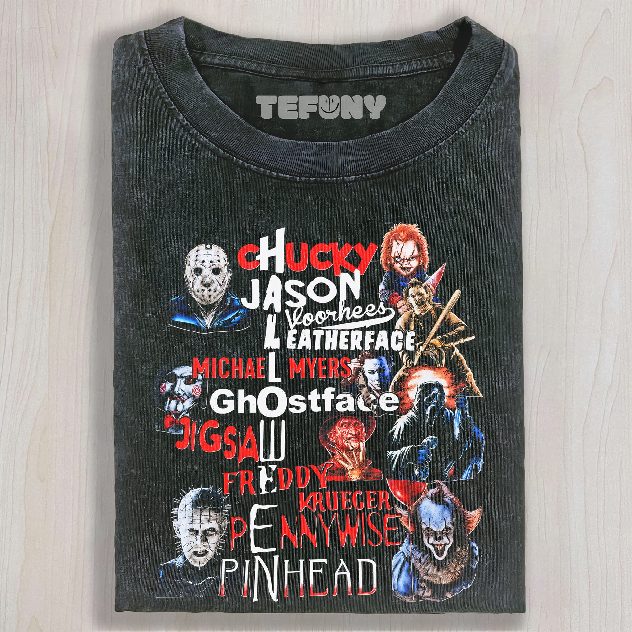 HALLOWEEN HORROR PARTY UNISEX TEE, TANK TOP, LAYERED LS, SWEATSHIRT & HOODIE