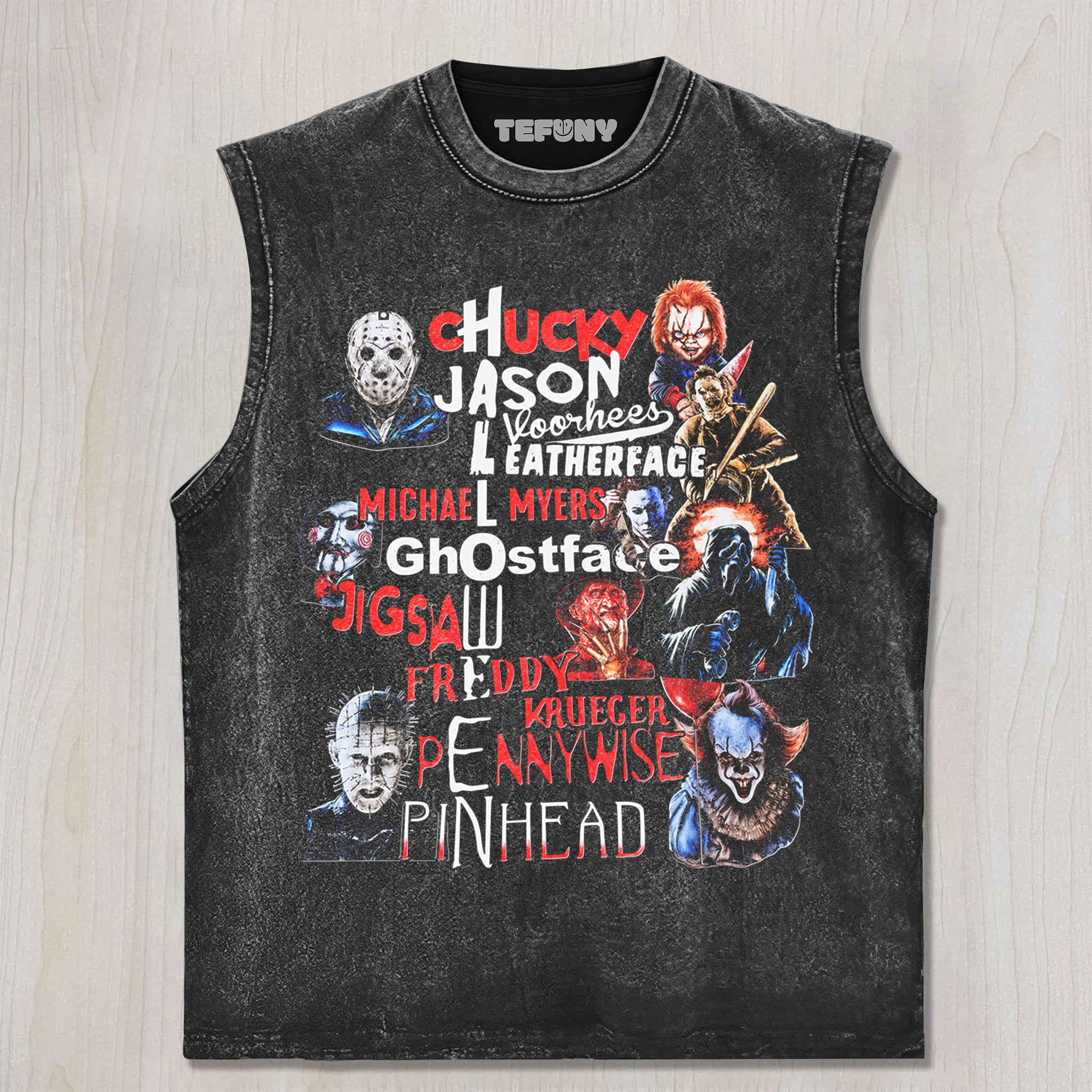 HALLOWEEN HORROR PARTY UNISEX TEE, TANK TOP, LAYERED LS, SWEATSHIRT & HOODIE