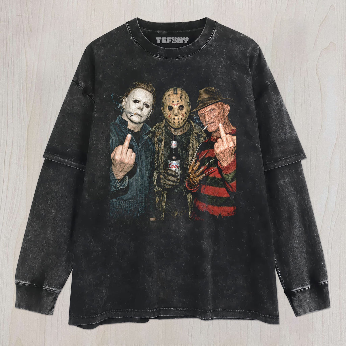 HALLOWEEN HORROR TEE V20 UNISEX TEE, TANK TOP, LAYERED LS, SWEATSHIRT & HOODIE