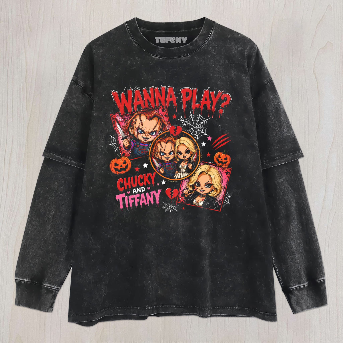 HALLOWEEN HORROR TEE V2 UNISEX TEE, TANK TOP, LAYERED LS, SWEATSHIRT & HOODIE