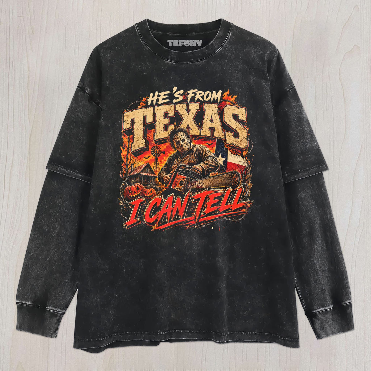 HALLOWEEN HORROR TEE V4 UNISEX TEE, TANK TOP, LAYERED LS, SWEATSHIRT & HOODIE