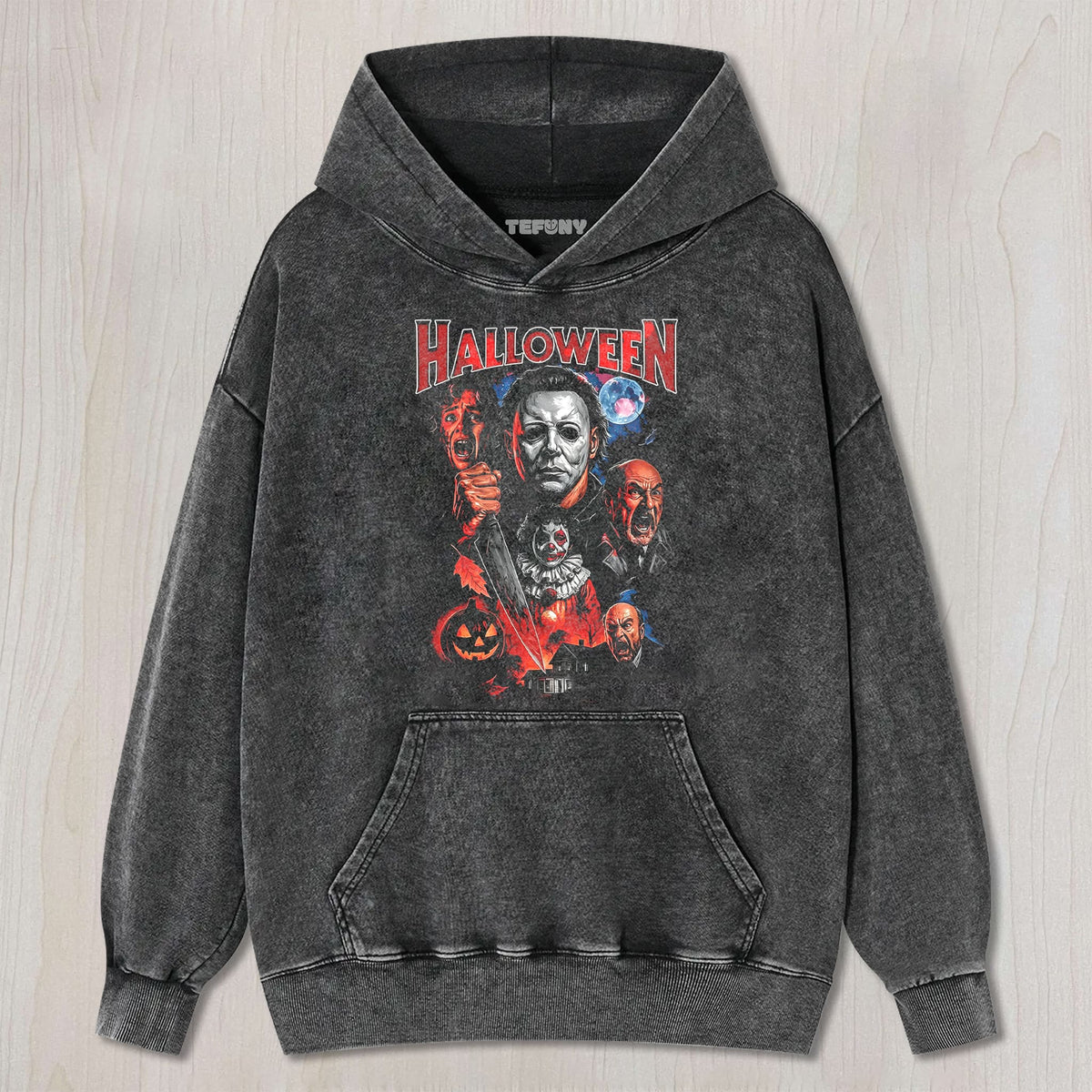 HALLOWEEN HORROR TEE V8 UNISEX TEE, TANK TOP, LAYERED LS, SWEATSHIRT & HOODIE