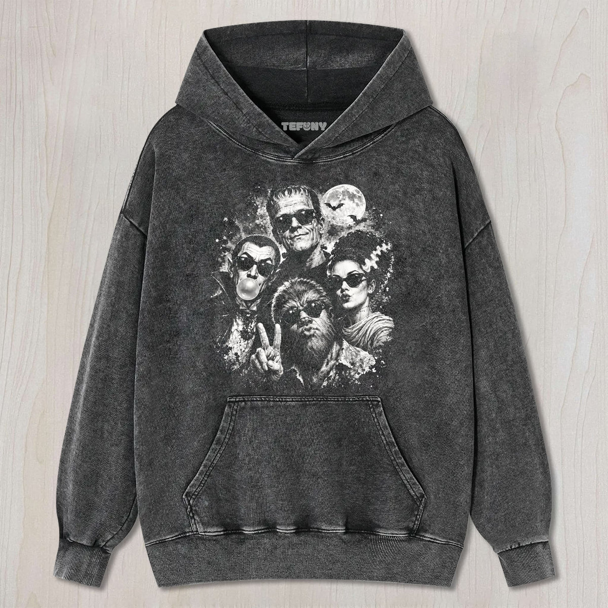 HALLOWEEN MONSTER SELFIE UNISEX TEE, TANK TOP, LAYERED LS, SWEATSHIRT & HOODIE