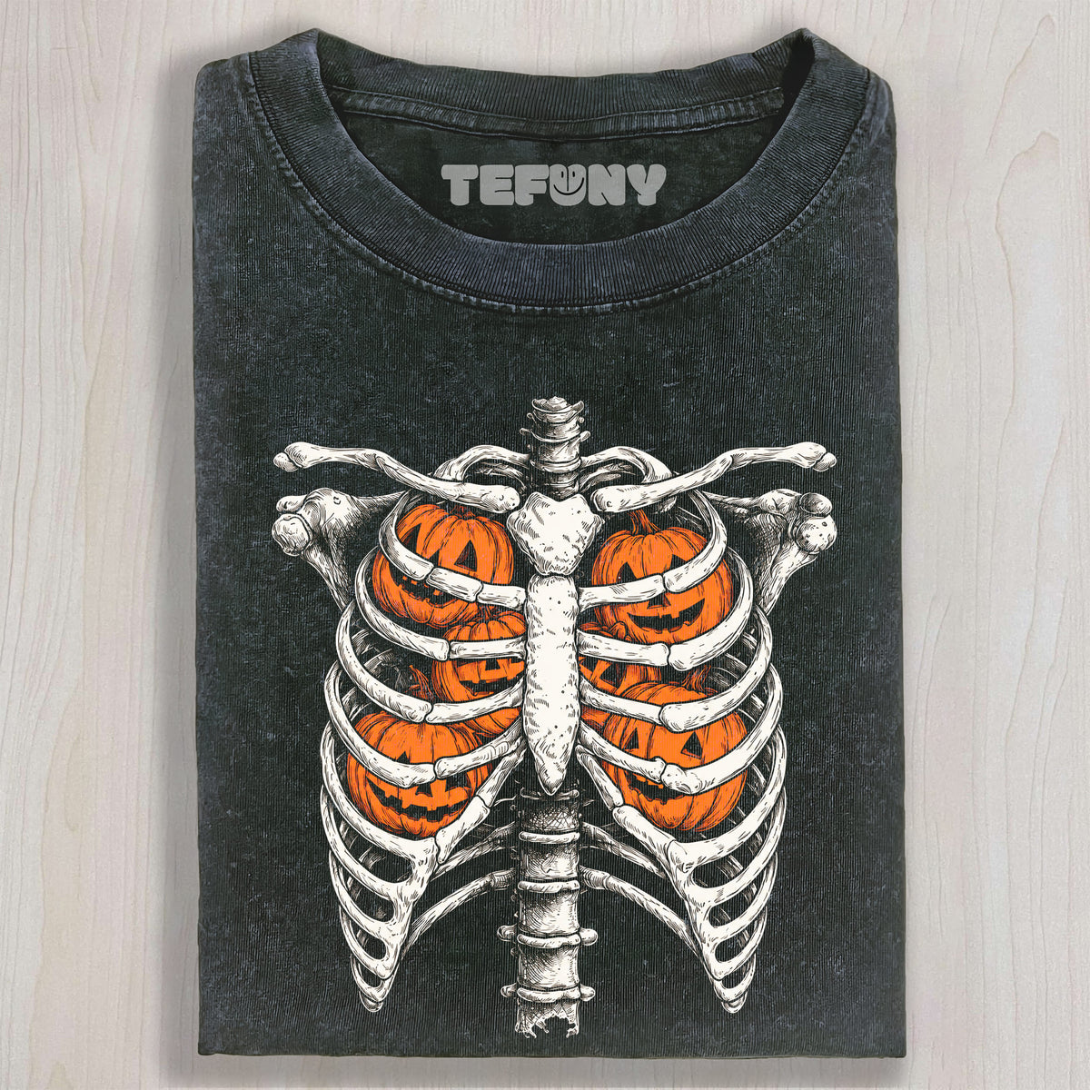 HALLOWEEN PUMPKIN SKULL UNISEX TEE, TANK TOP, LAYERED LS, SWEATSHIRT & HOODIE