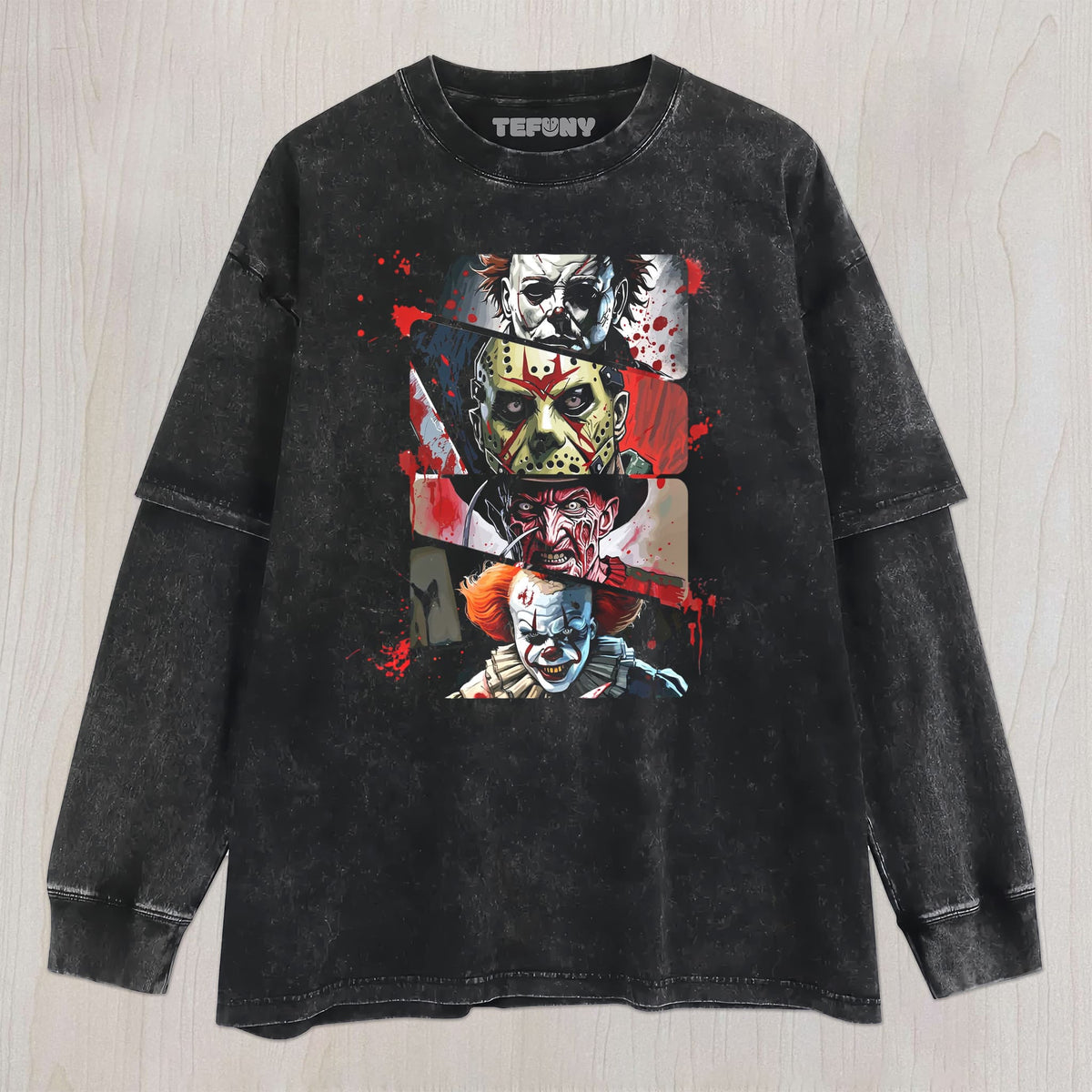 HALLOWEEN TEE V6 UNISEX TEE, TANK TOP, LAYERED LS, SWEATSHIRT & HOODIE