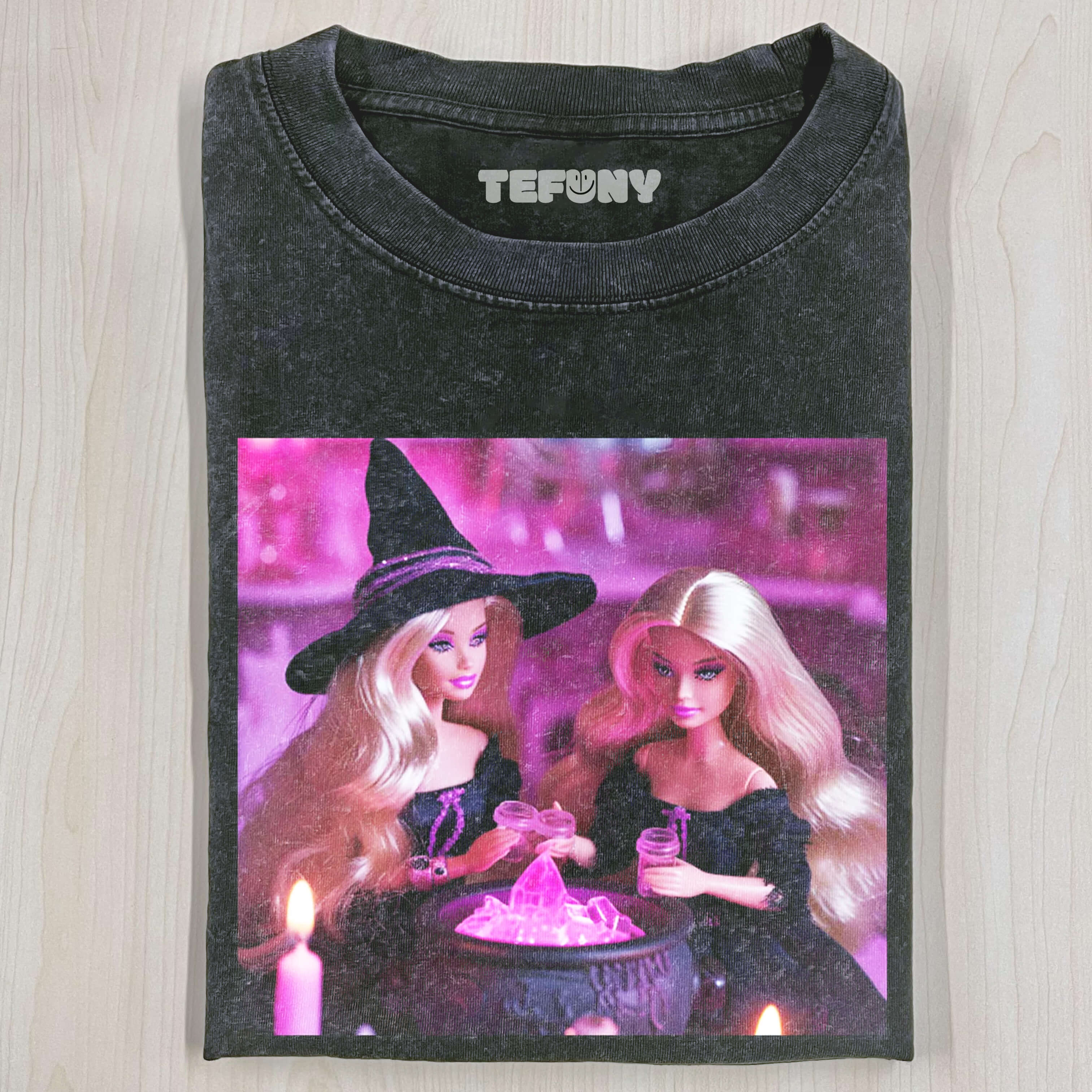 HALLOWEEN FUNNY BARBIE T-SHIRT V3