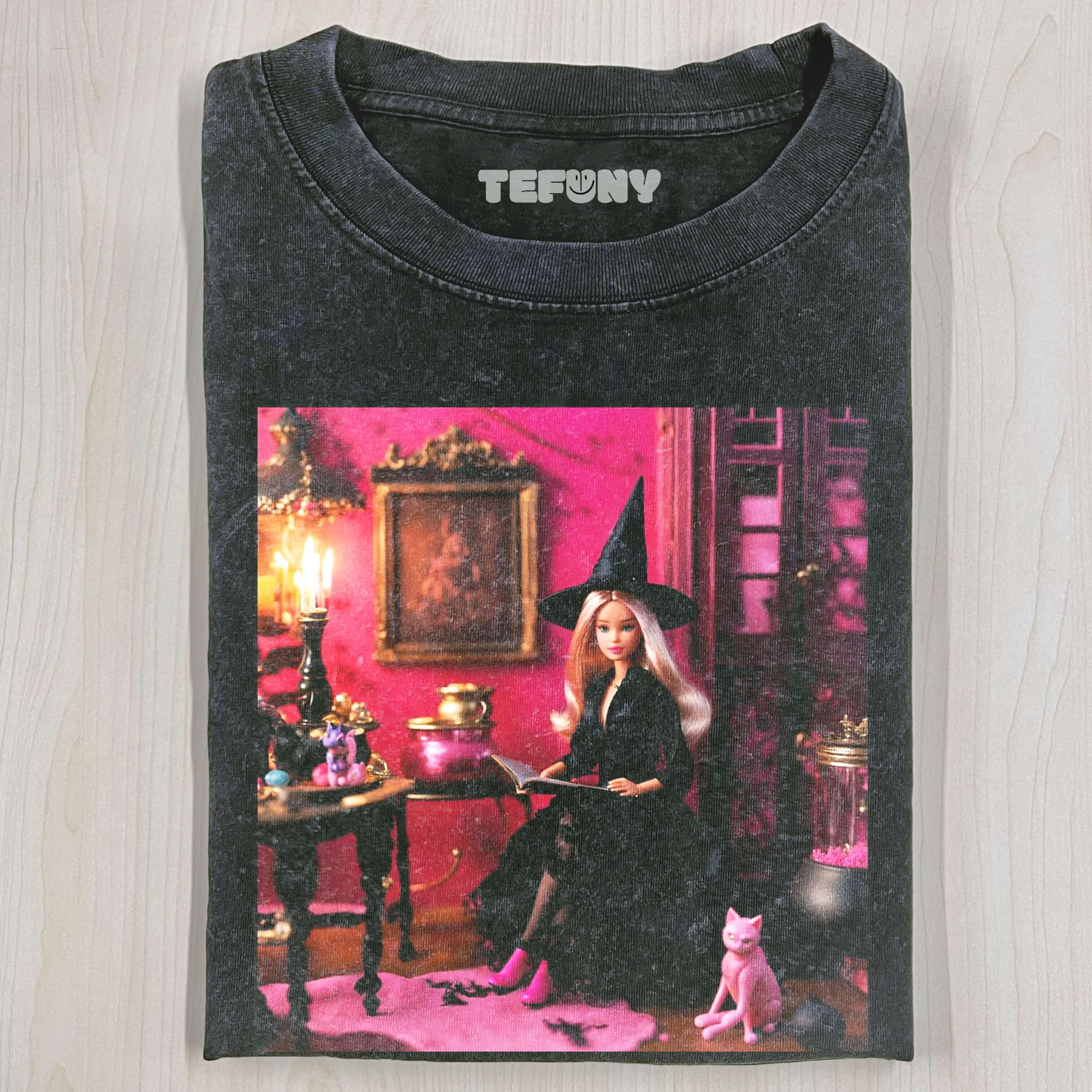 HALLOWEEN FUNNY BARBIE T-SHIRT V4