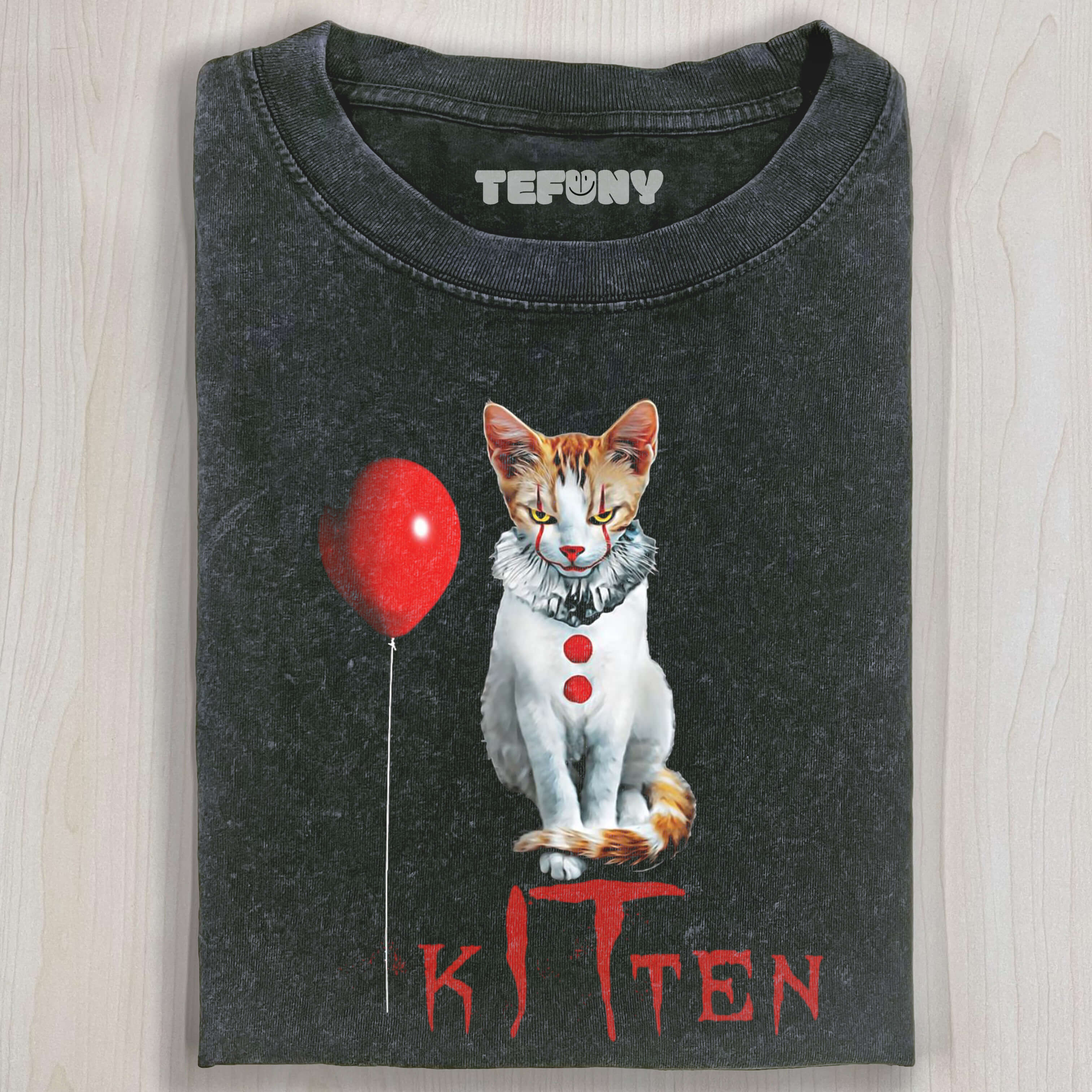 HALLOWEEN RETRO CAT V8 T-SHIRT