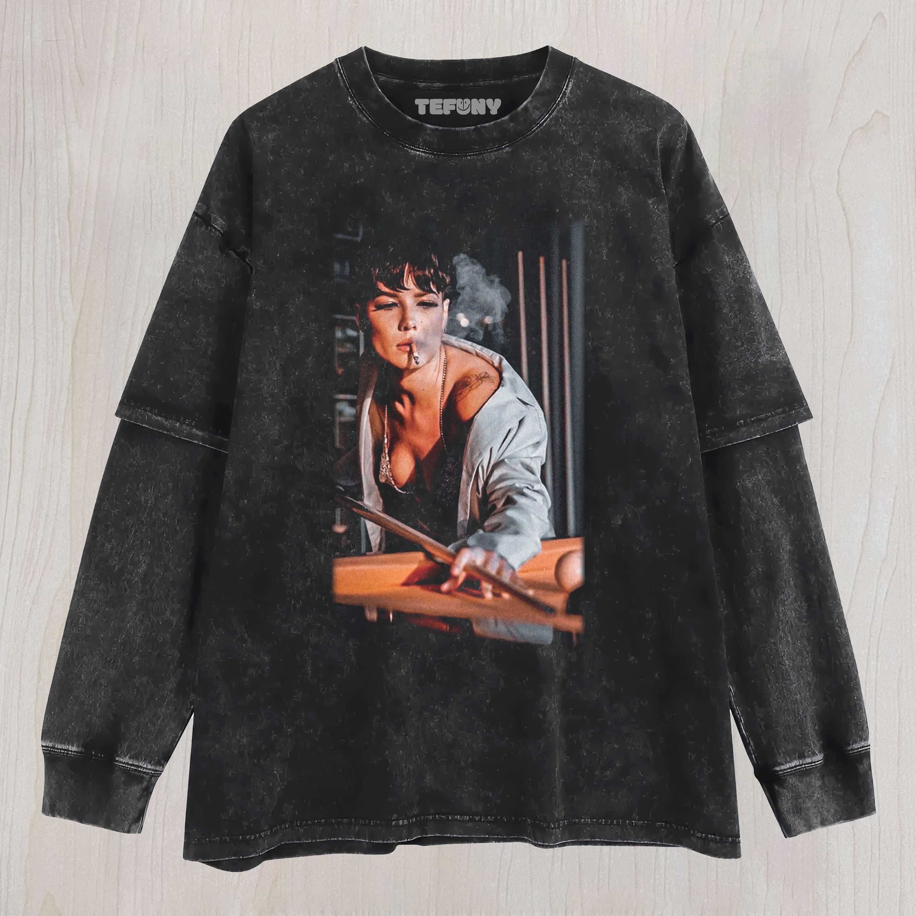 HALSEY LAYERED LONG SLEEVE