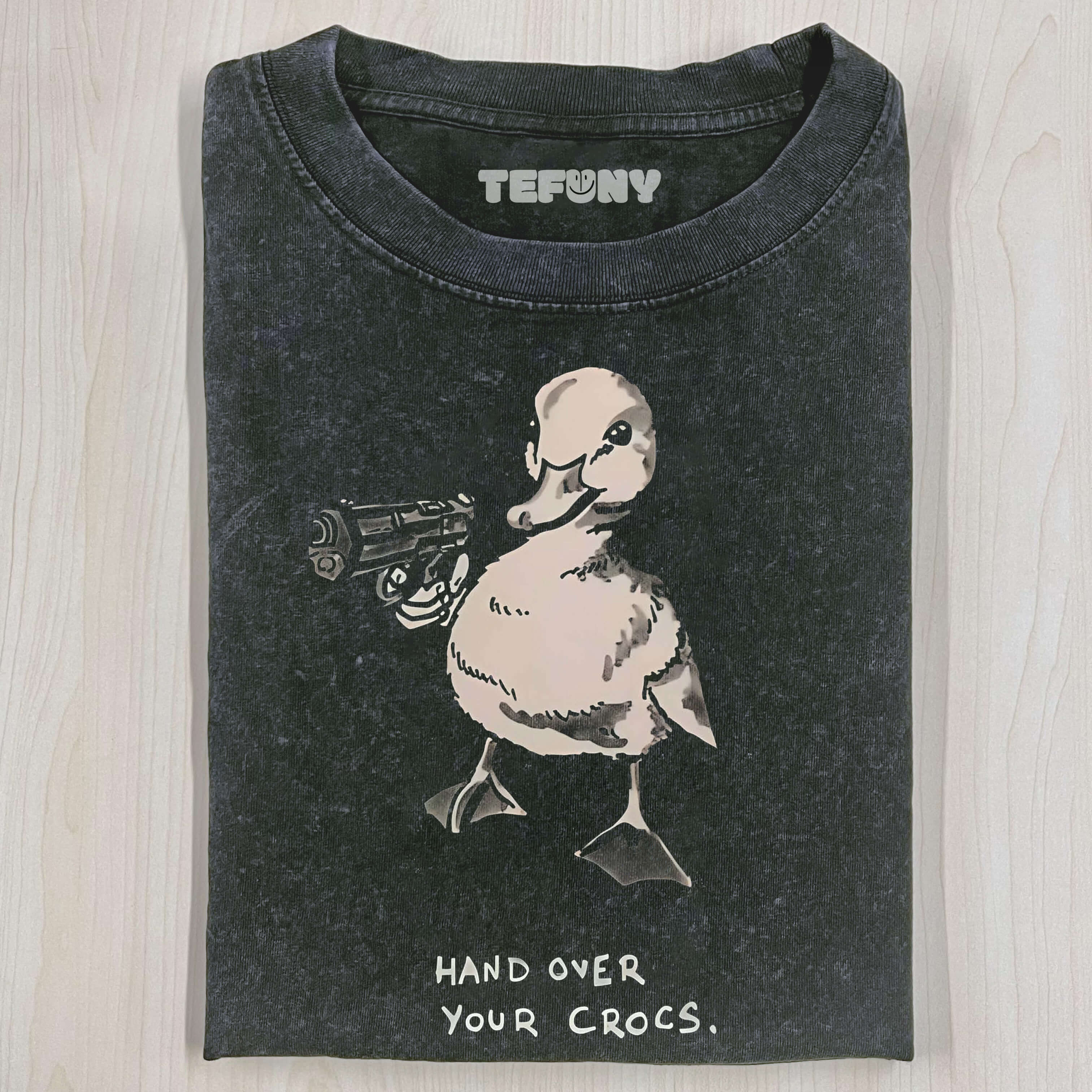 HAND OVER YOUR CROCS FUNNY T-SHIRT