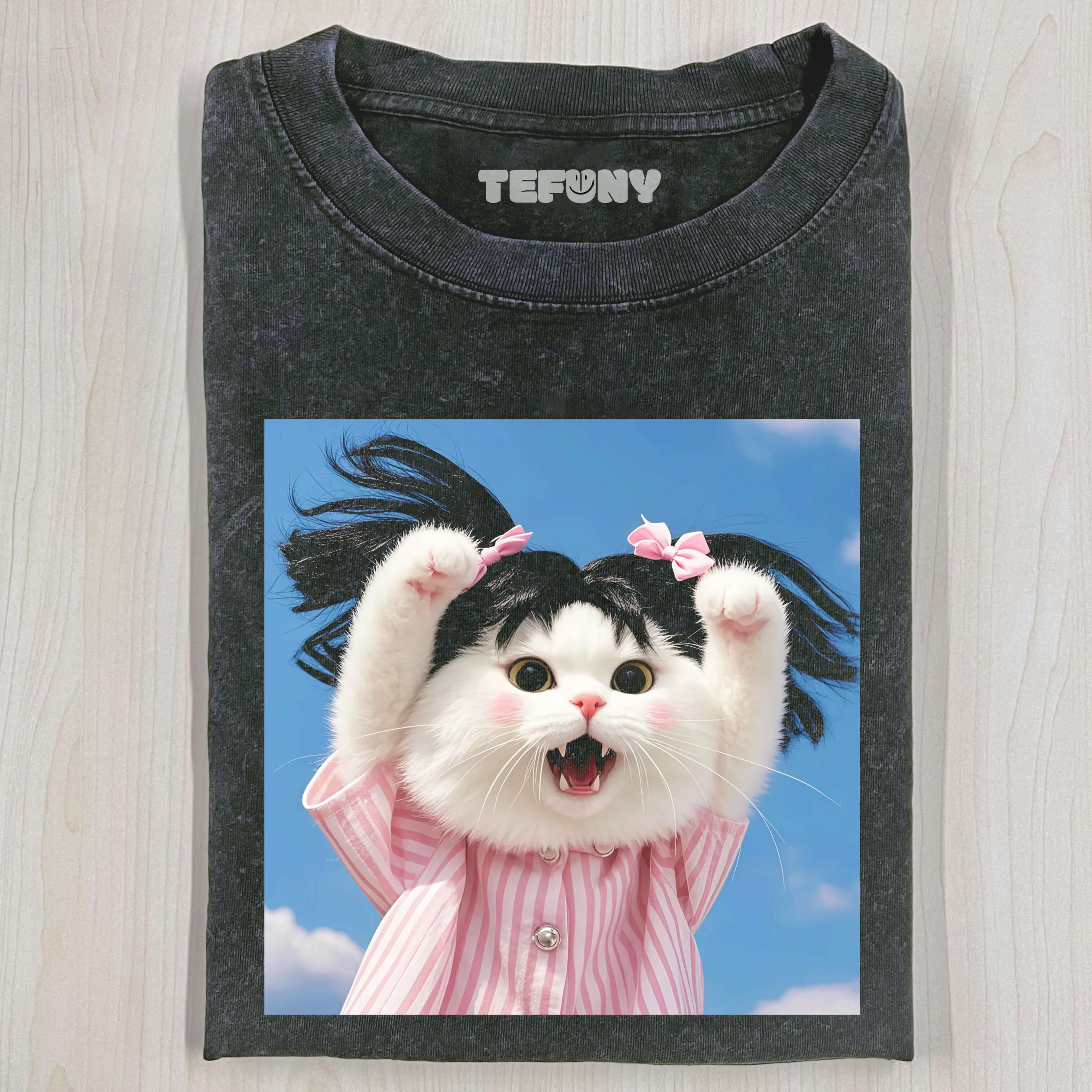 HAPPY CAT T-SHIRT V1