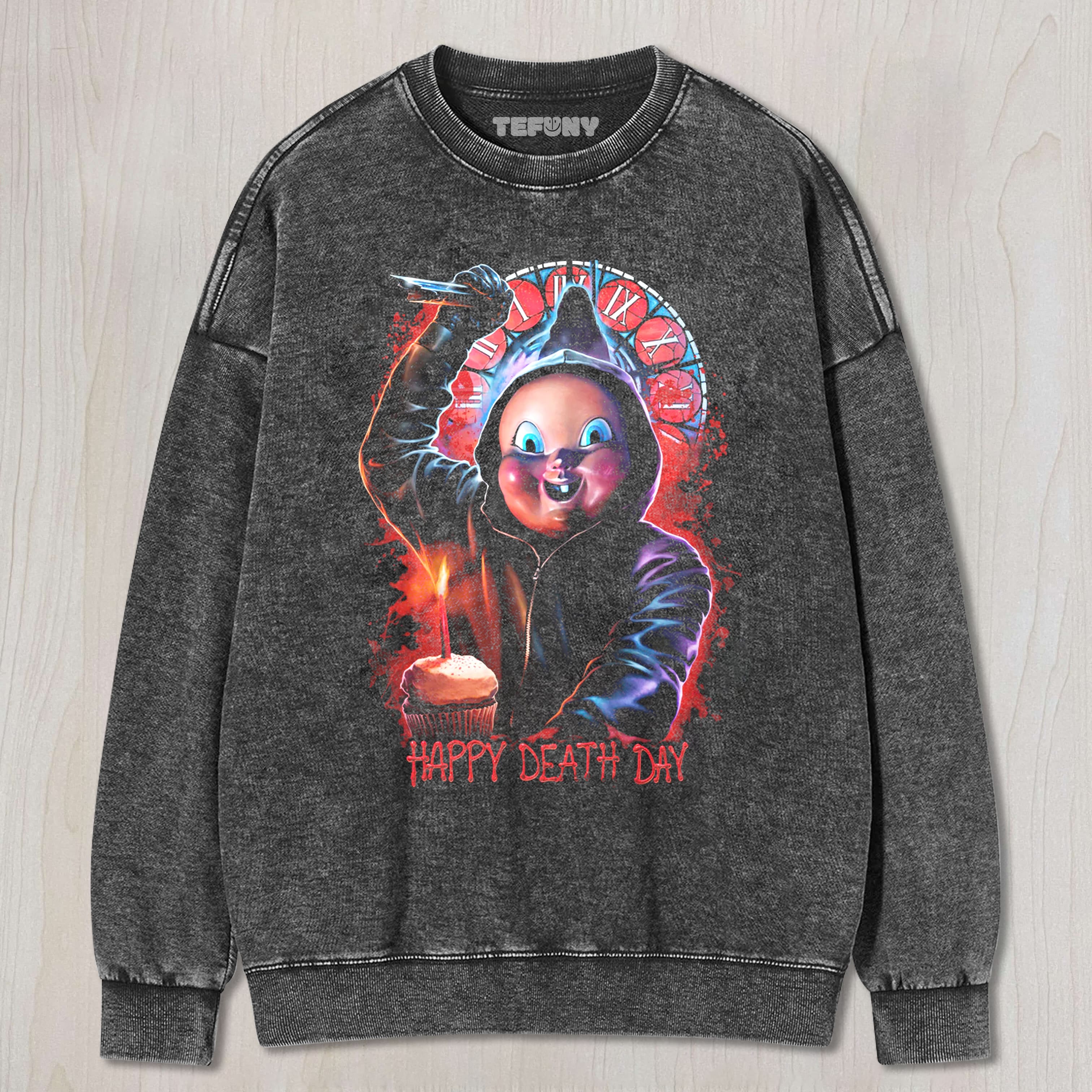 HAPPY DEATH DAY WORST BIRTHDAY EVER TEE & SWEAT & HOOD