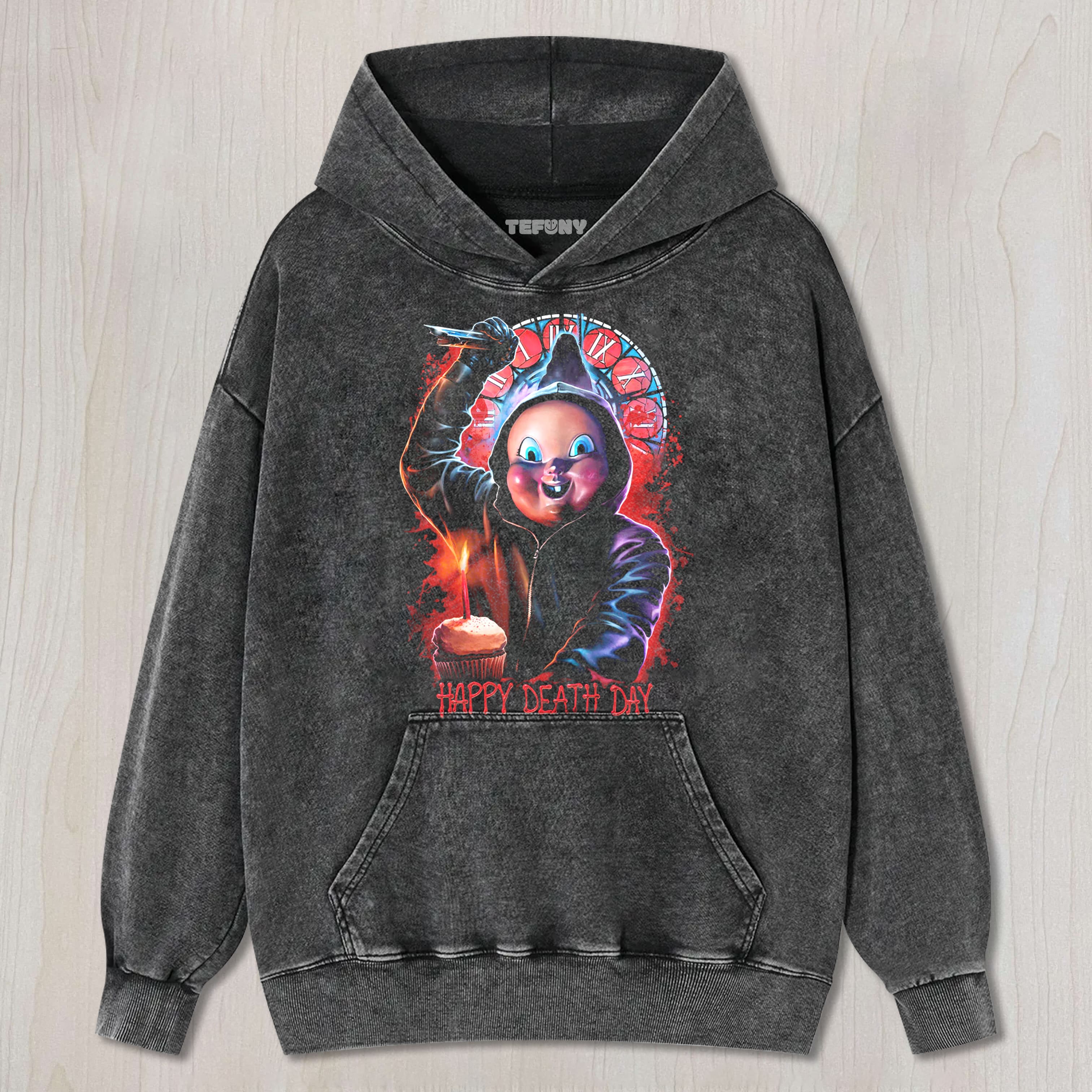 HAPPY DEATH DAY WORST BIRTHDAY EVER TEE & SWEAT & HOOD
