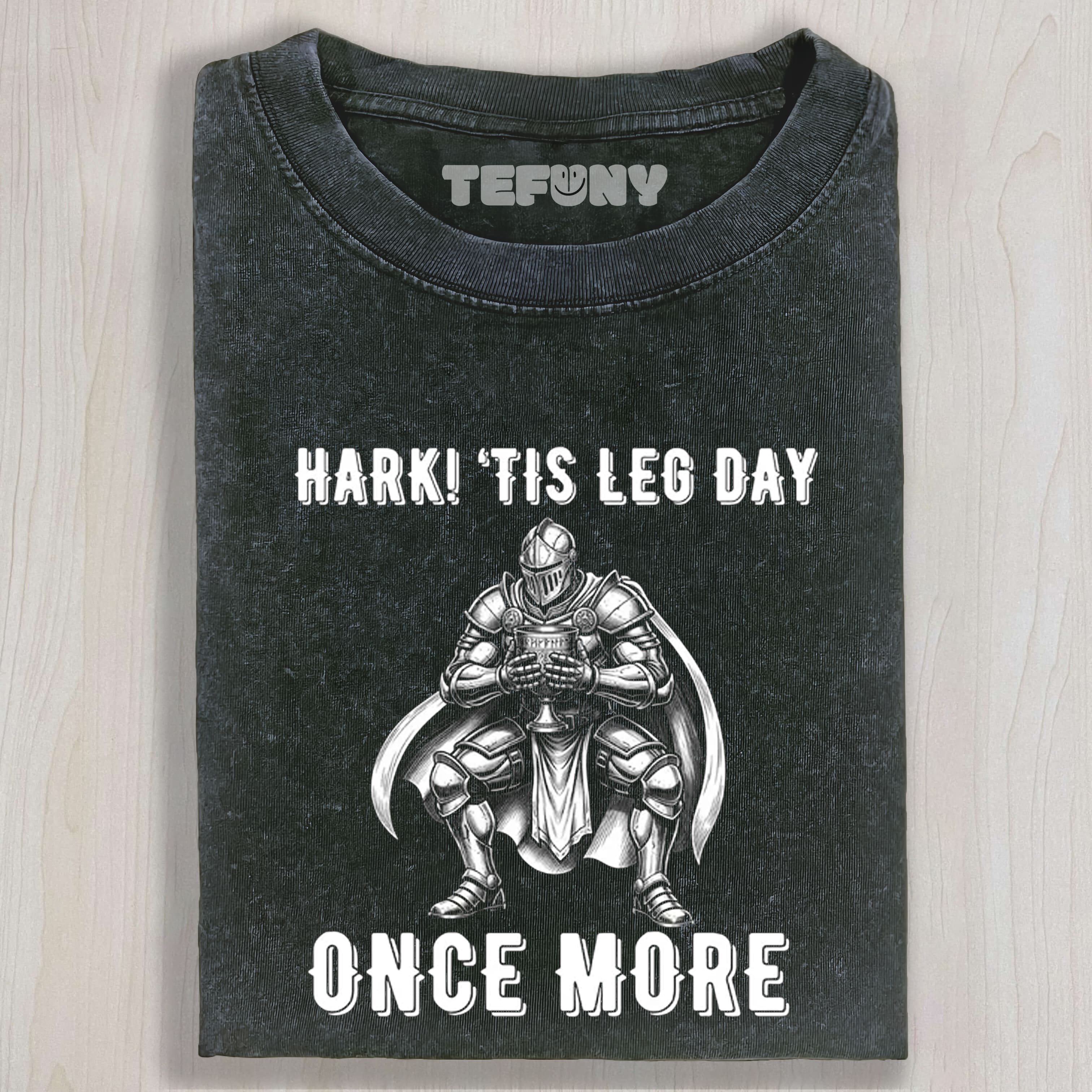HARK! 'TIS LEG DAY ONCE MORE TEE & SWEAT & HOOD