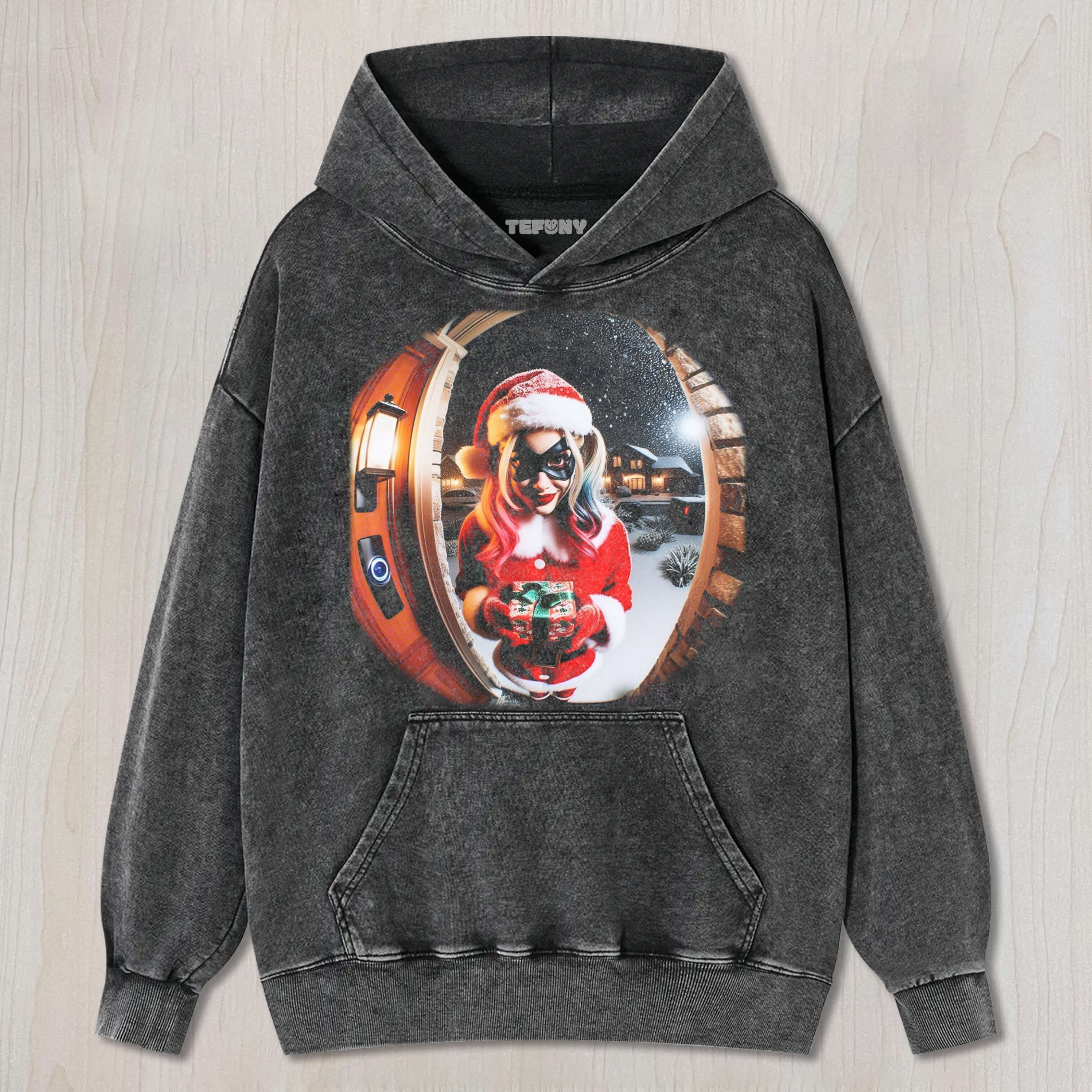 HARLEY QUINN CHRISTMAS TEE & SWEAT & HOOD
