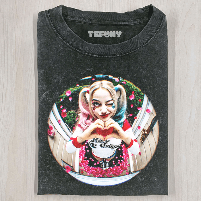 HARLEY QUINN RETRO T-SHIRT