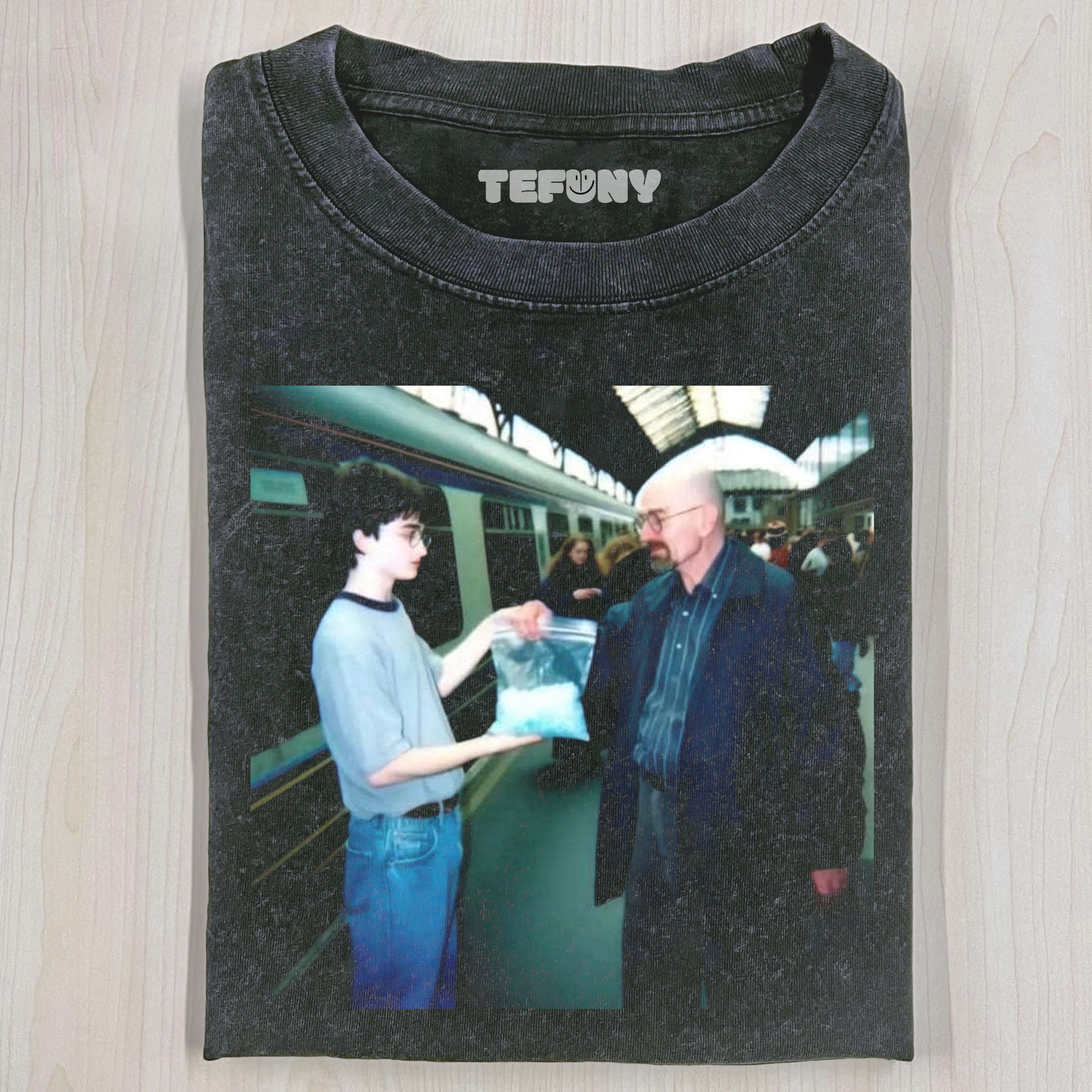 HARRY POTTER AND BREAKING BAD T-THIRT