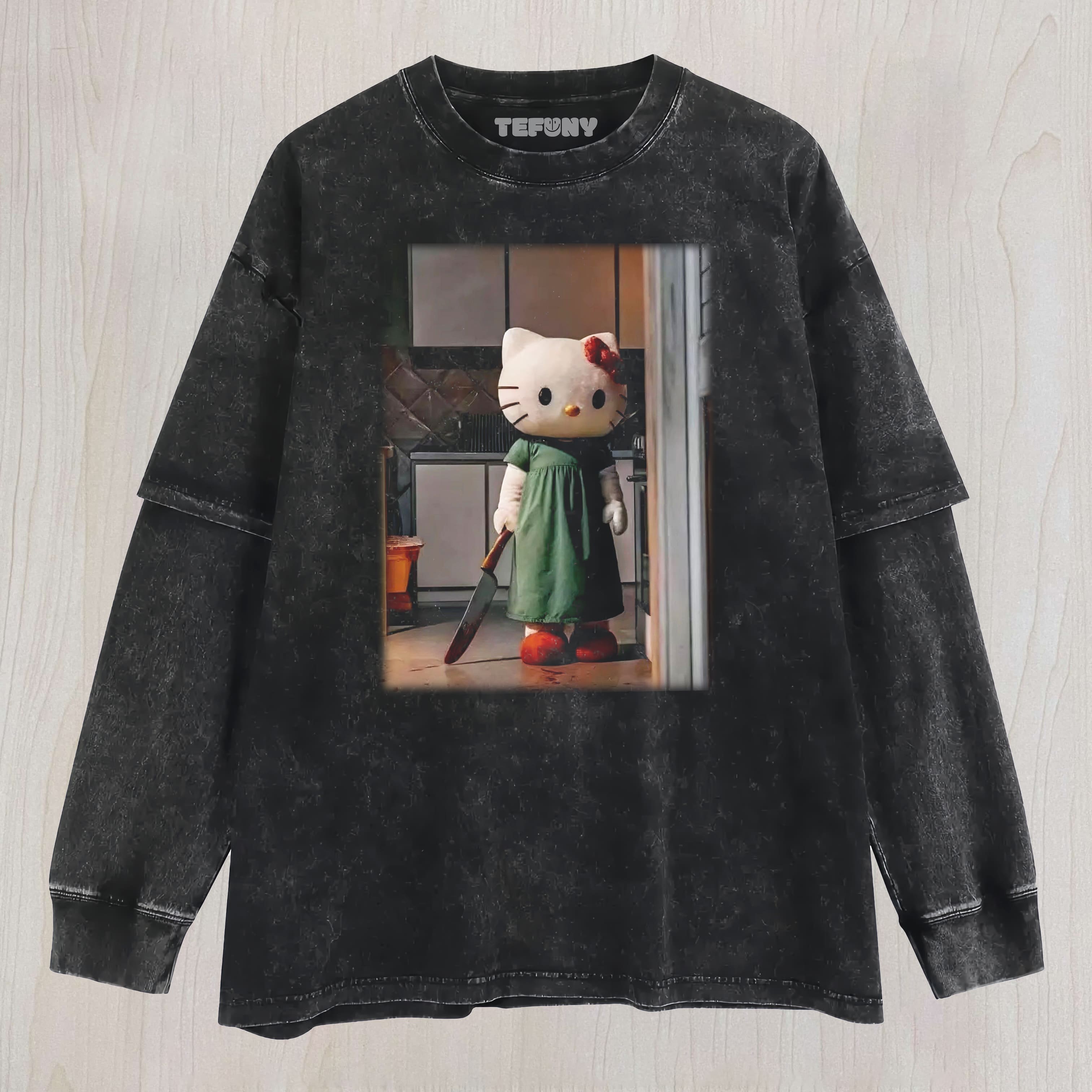 HELLO KITTY V31 LAYERED LONG SLEEVE