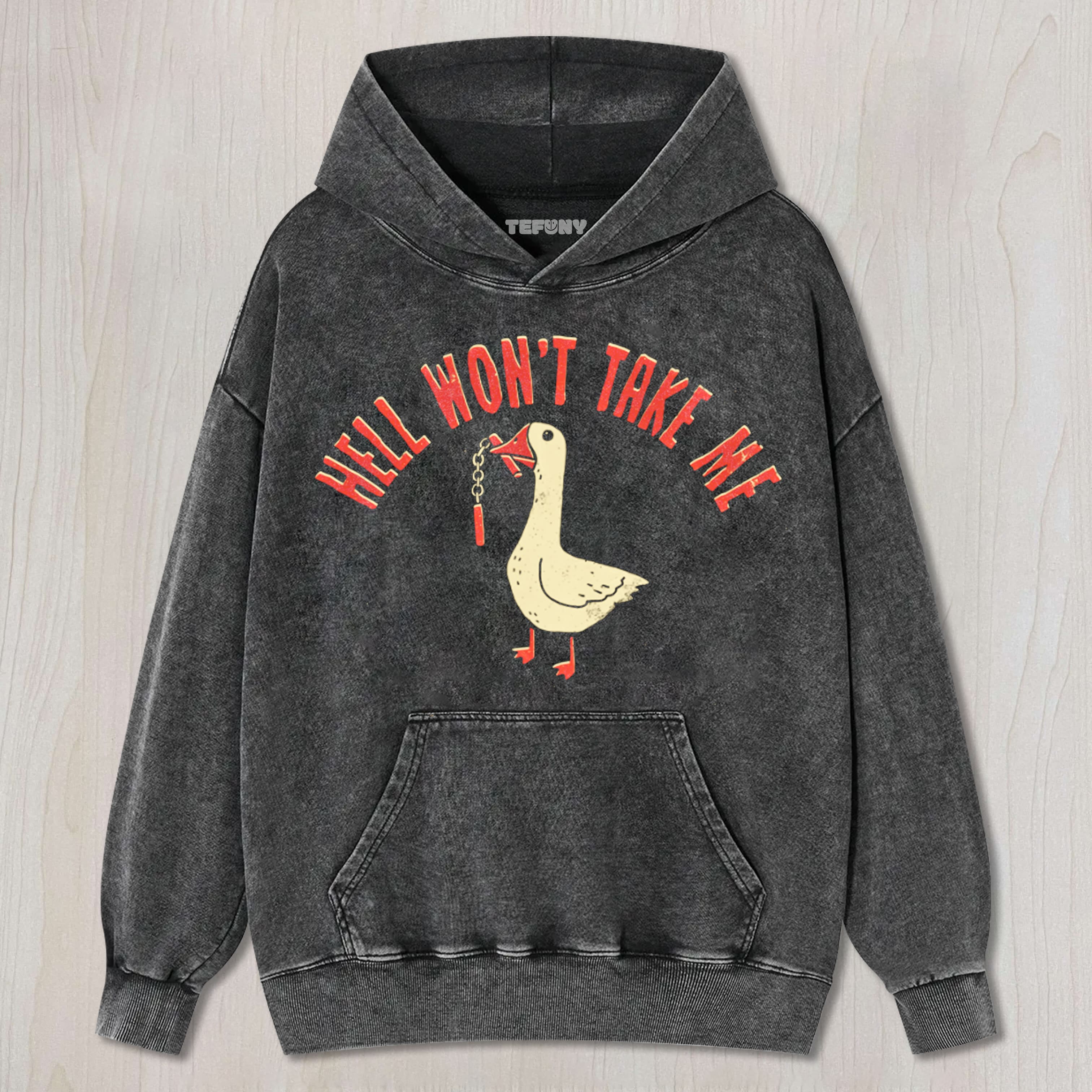 HELL WON'T TAKE ME DUCK TEE & SWEAT & HOOD