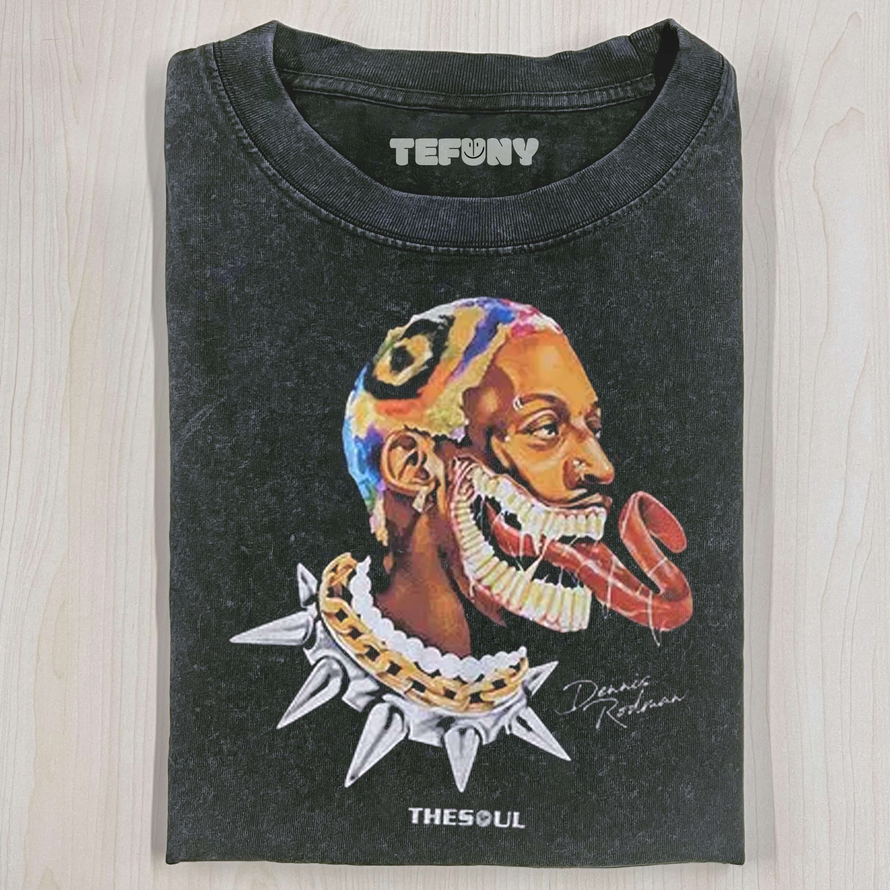HIP HOP TRENDY RODMAN OVERSIZED T SHIRT