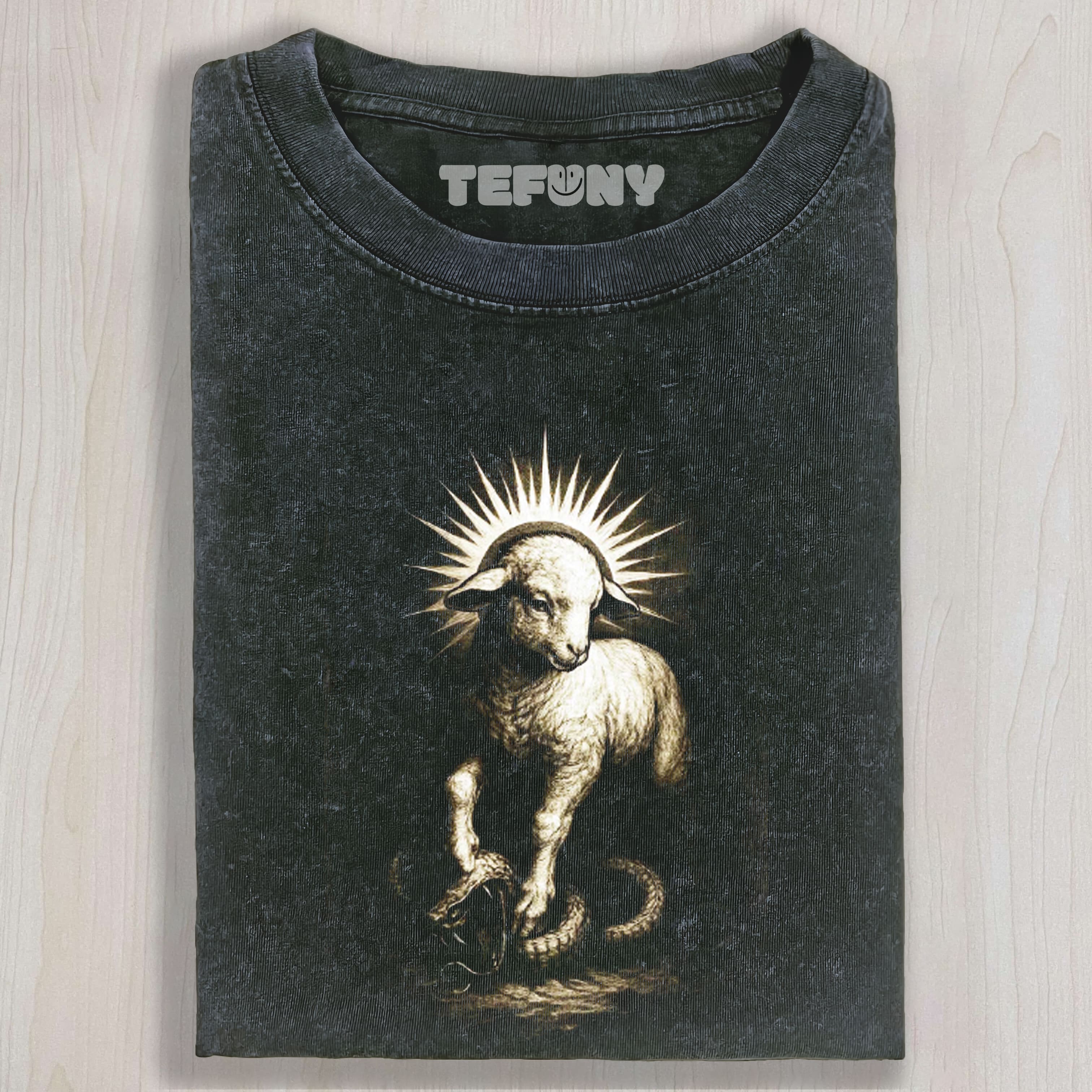 HOLY LAMB TRIUMPHU NISEX TEE, TANK TOP, LAYERED LS, SWEATSHIRT & HOODIE