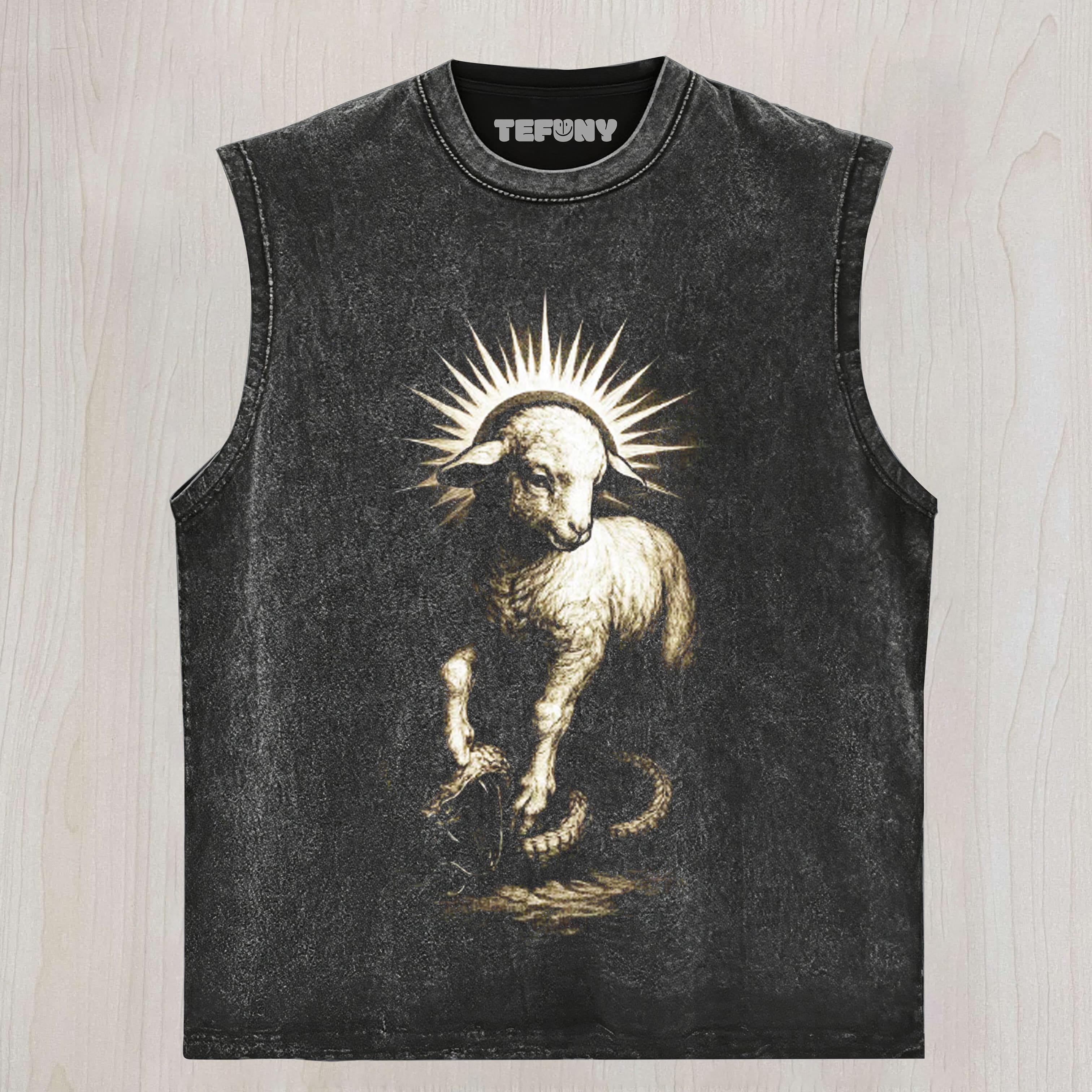 HOLY LAMB TRIUMPHU NISEX TEE, TANK TOP, LAYERED LS, SWEATSHIRT & HOODIE