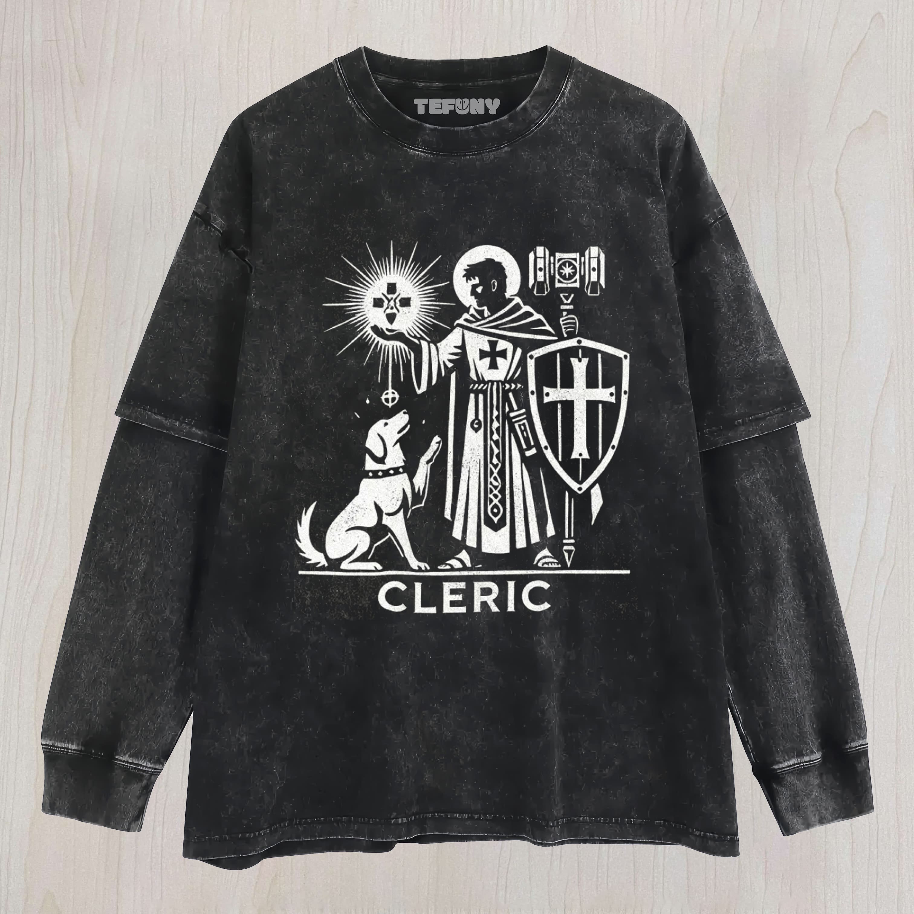 HOLY PRIEST UNISEX TEE, TANK TOP, LAYERED LS, SWEATSHIRT & HOODIE