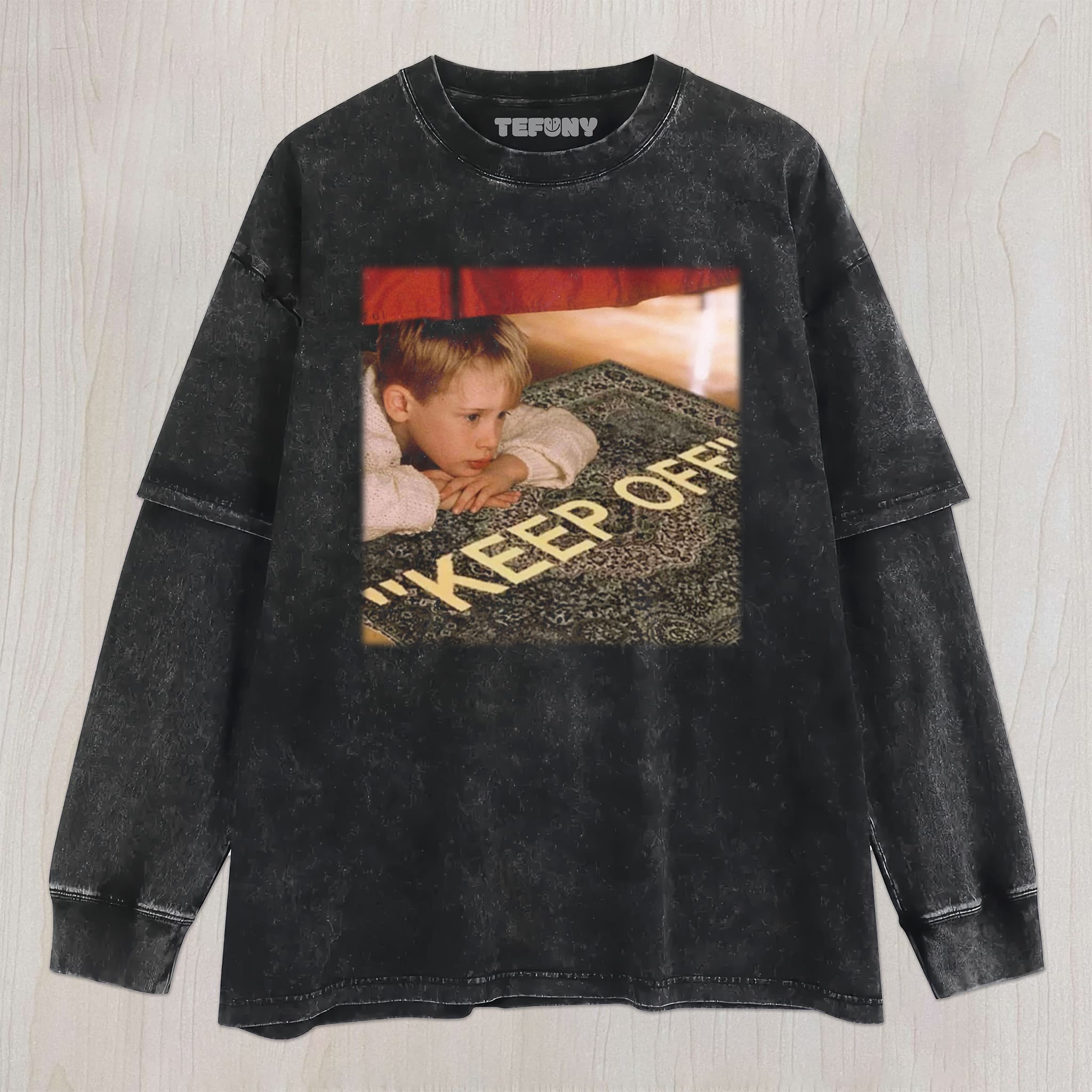 HOME ALONE KEEP OFF UNISEX TEE, TANK TOP, LAYERED LS, SWEATSHIRT & HOODIE
