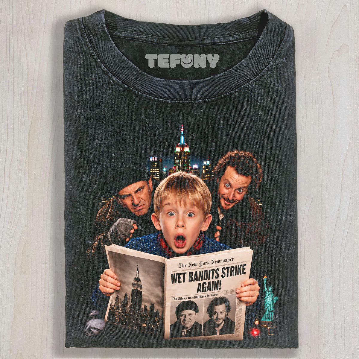 HOME ALONE N2 UNISEX TEE, TANK TOP, LAYERED LS, SWEATSHIRT & HOODIE