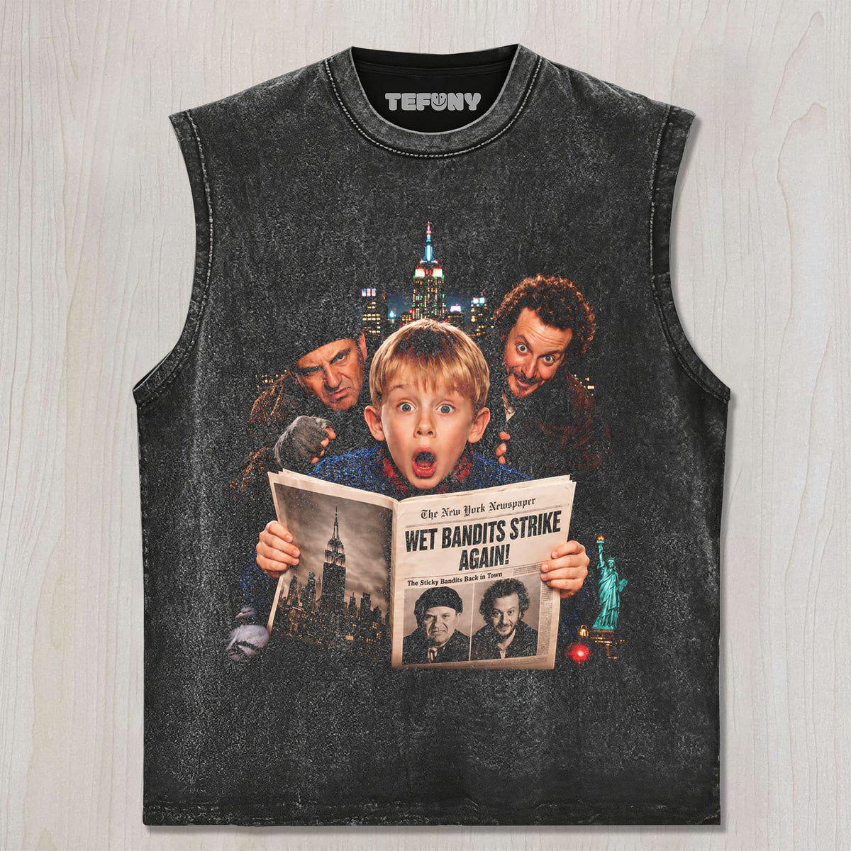 HOME ALONE N2 UNISEX TEE, TANK TOP, LAYERED LS, SWEATSHIRT & HOODIE