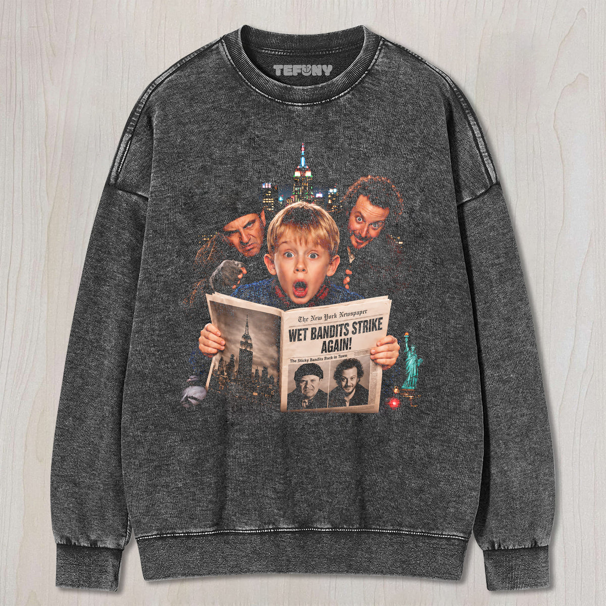 HOME ALONE N2 UNISEX TEE, TANK TOP, LAYERED LS, SWEATSHIRT & HOODIE