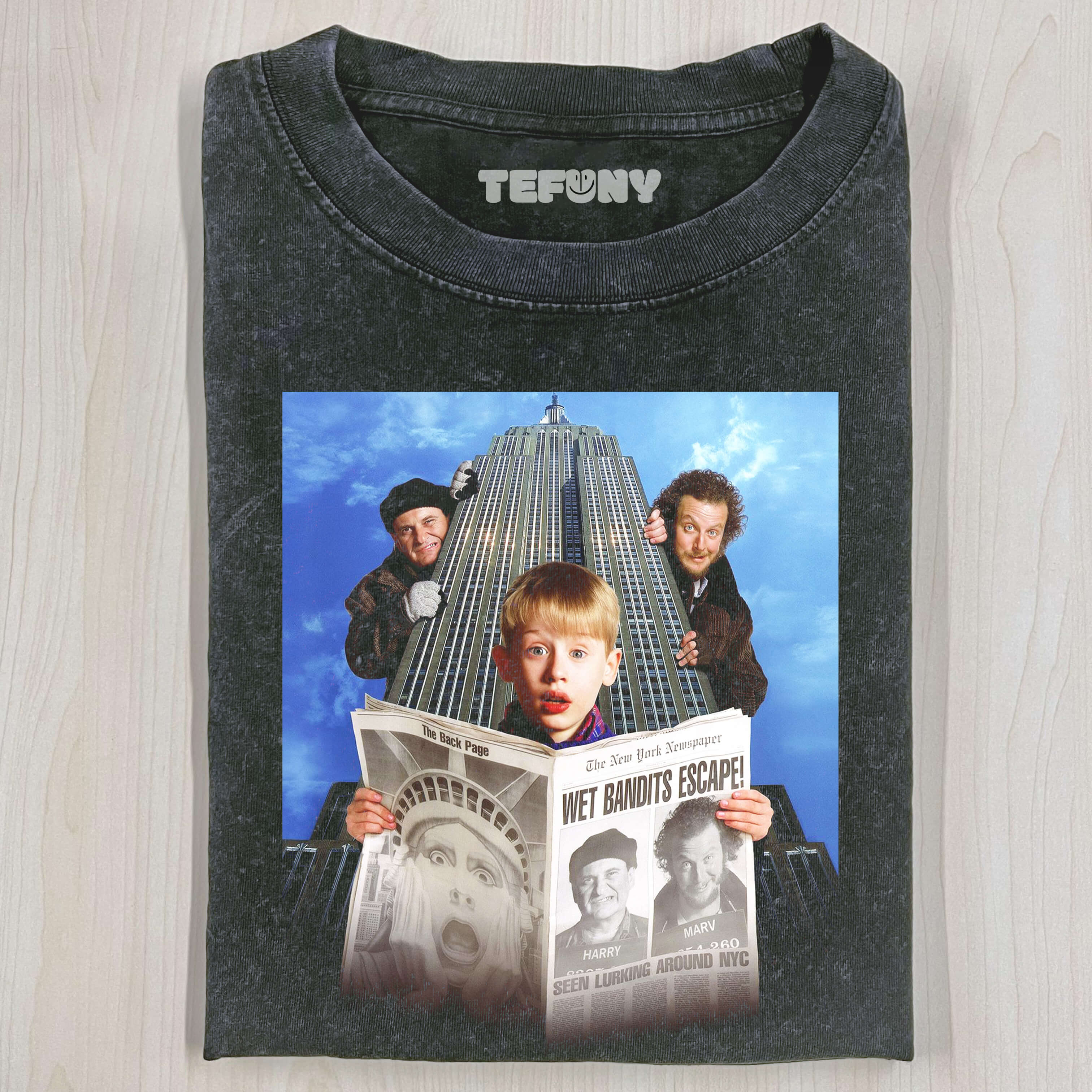 HOME ALONE POSTER T-SHIRT