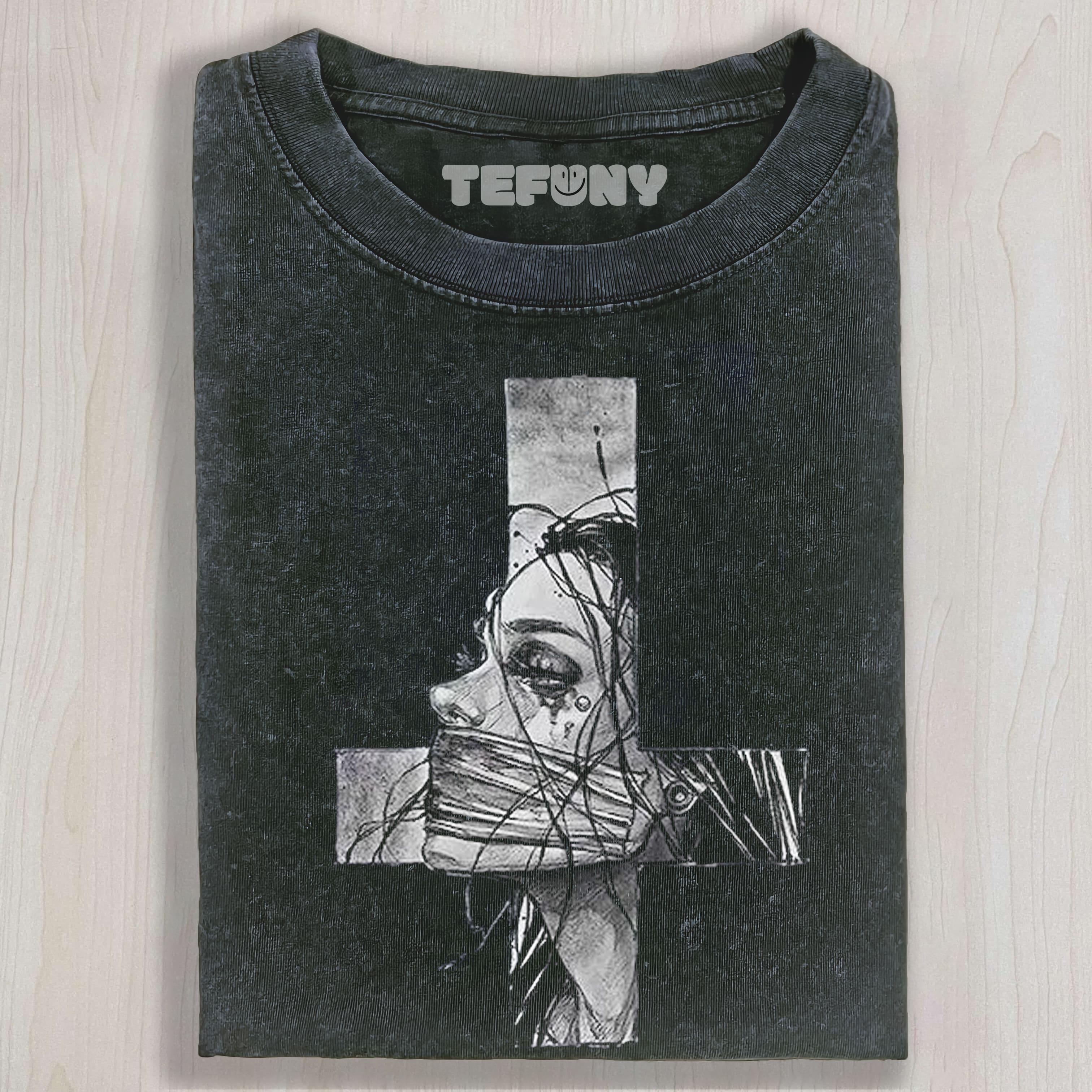 HOPELESS LADY WAS CRUCIFIED TEE & SWEAT & HOOD