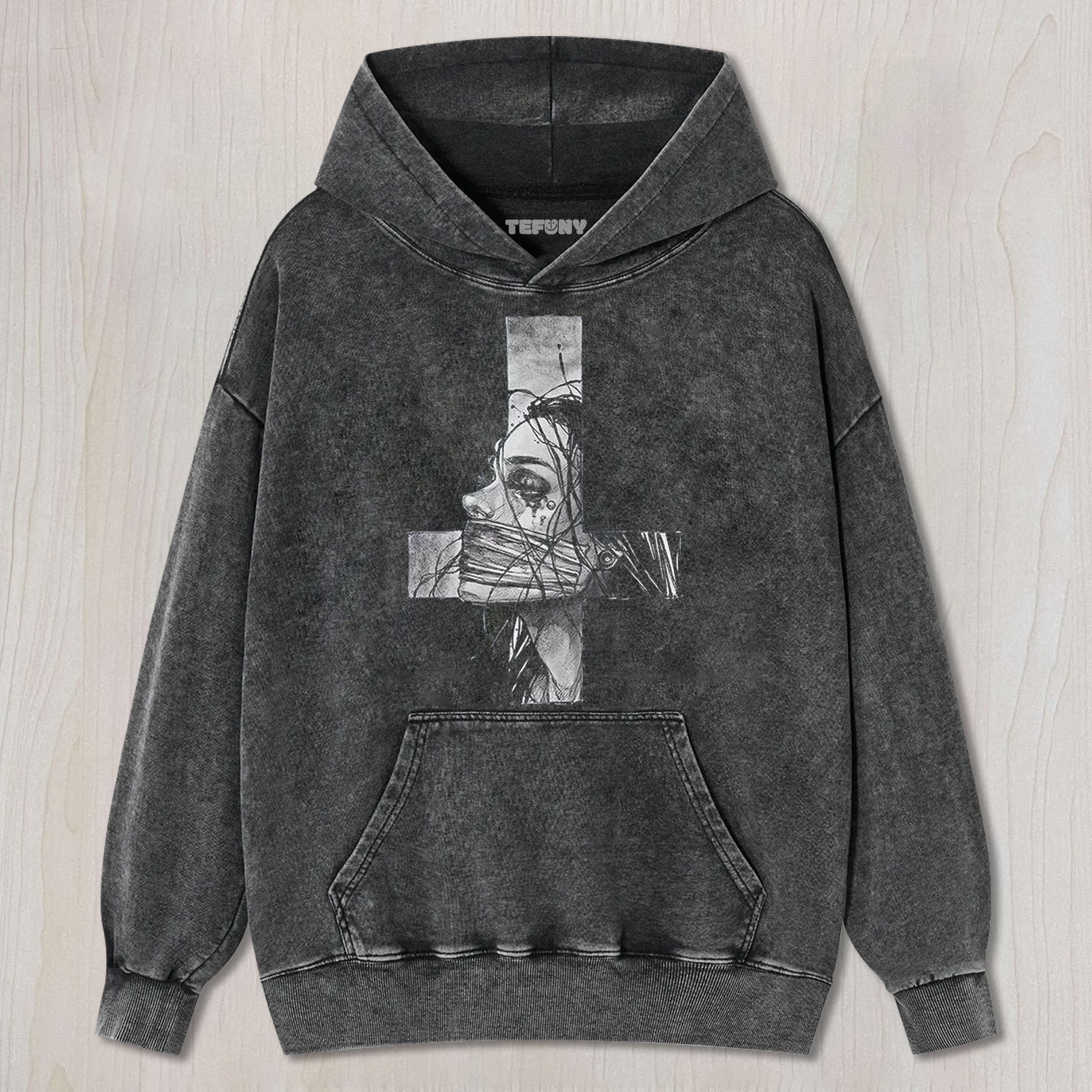 HOPELESS LADY WAS CRUCIFIED TEE & SWEAT & HOOD