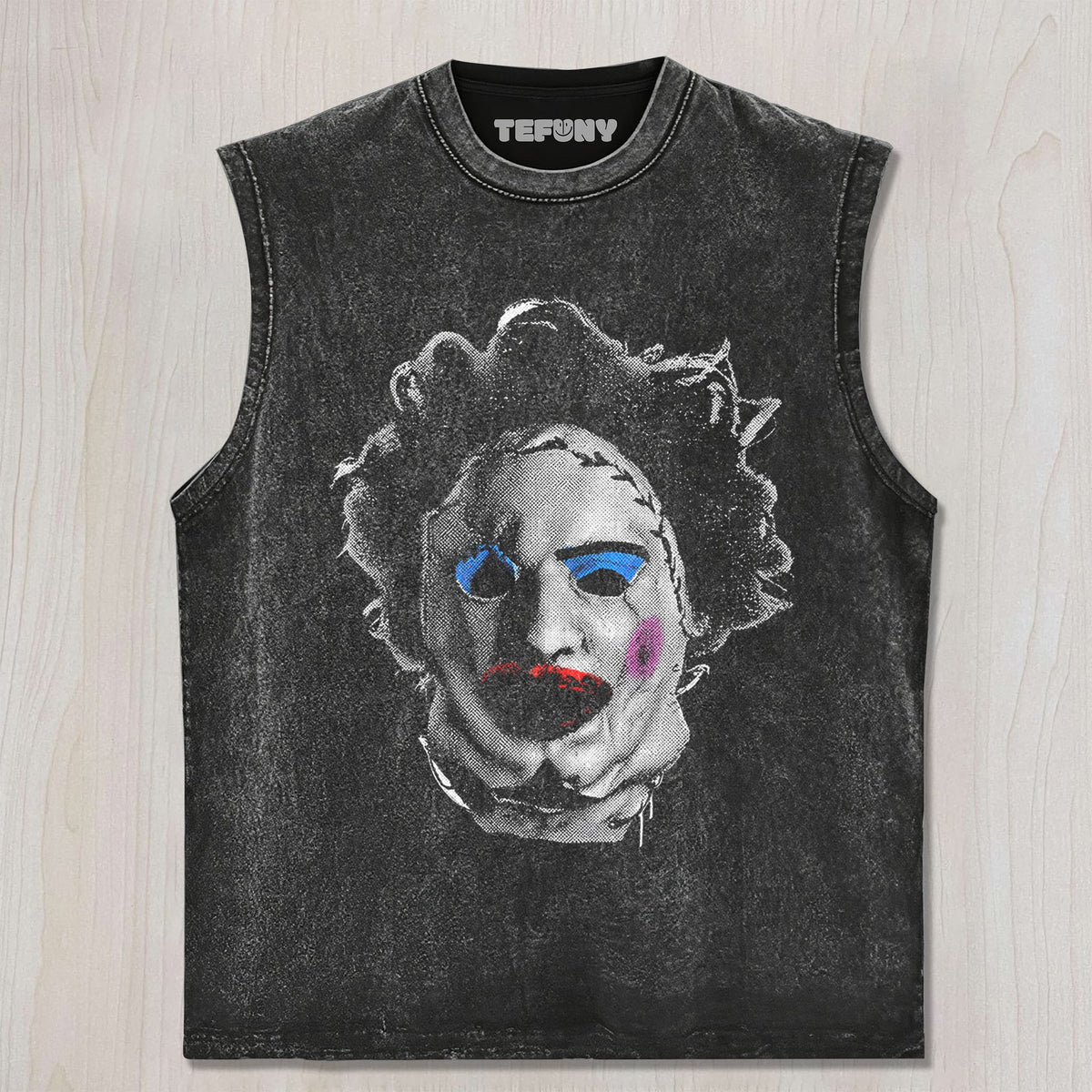 HORROR CHARACTER BIG FACE V1 UNISEX TEE, TANK TOP, LAYERED LS, SWEATSHIRT & HOODIE