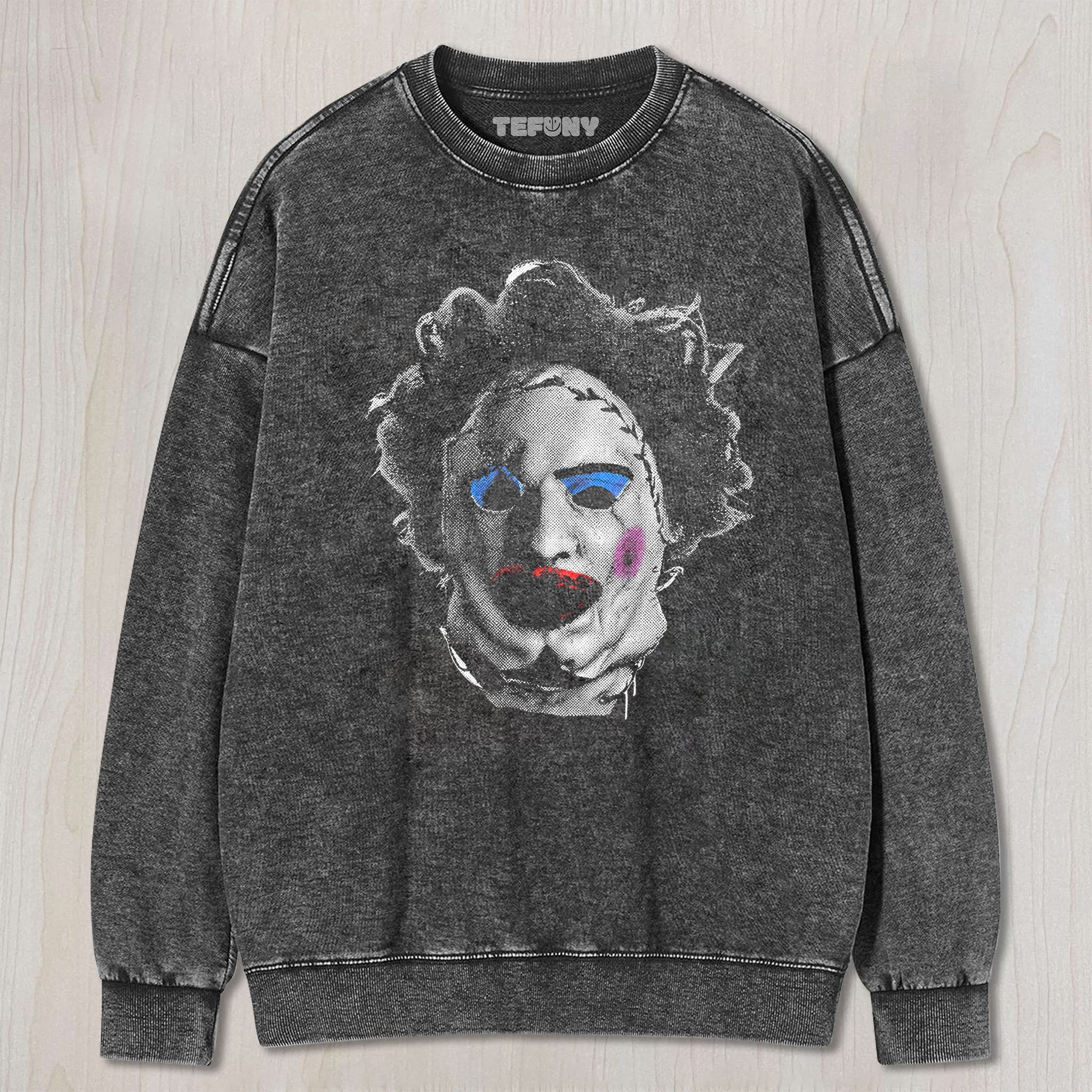 HORROR CHARACTER BIG FACE V1 UNISEX TEE, TANK TOP, LAYERED LS, SWEATSHIRT & HOODIE