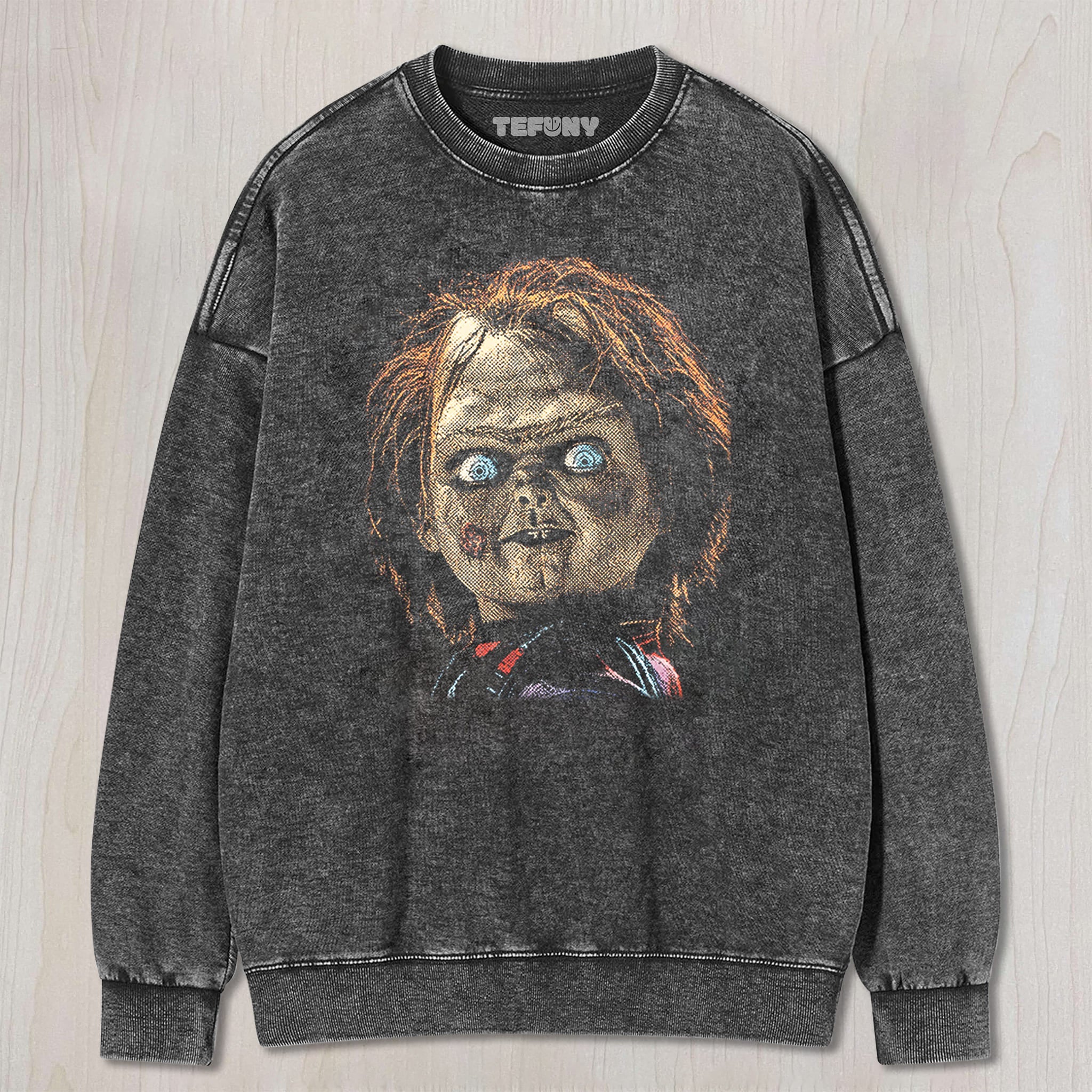 HORROR CHARACTER BIG FACE V3 UNISEX TEE, TANK TOP, LAYERED LS, SWEATSHIRT & HOODIE
