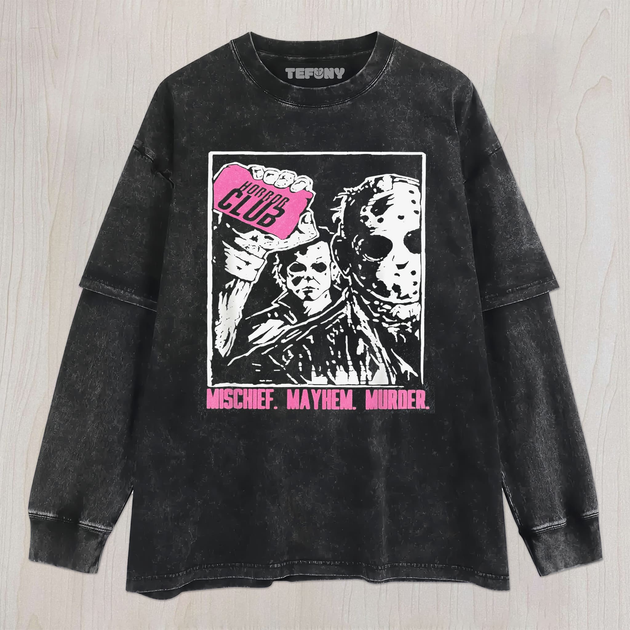 HORROR CLUB UNISEX TEE, TANK TOP, LAYERED LS, SWEATSHIRT & HOODIE
